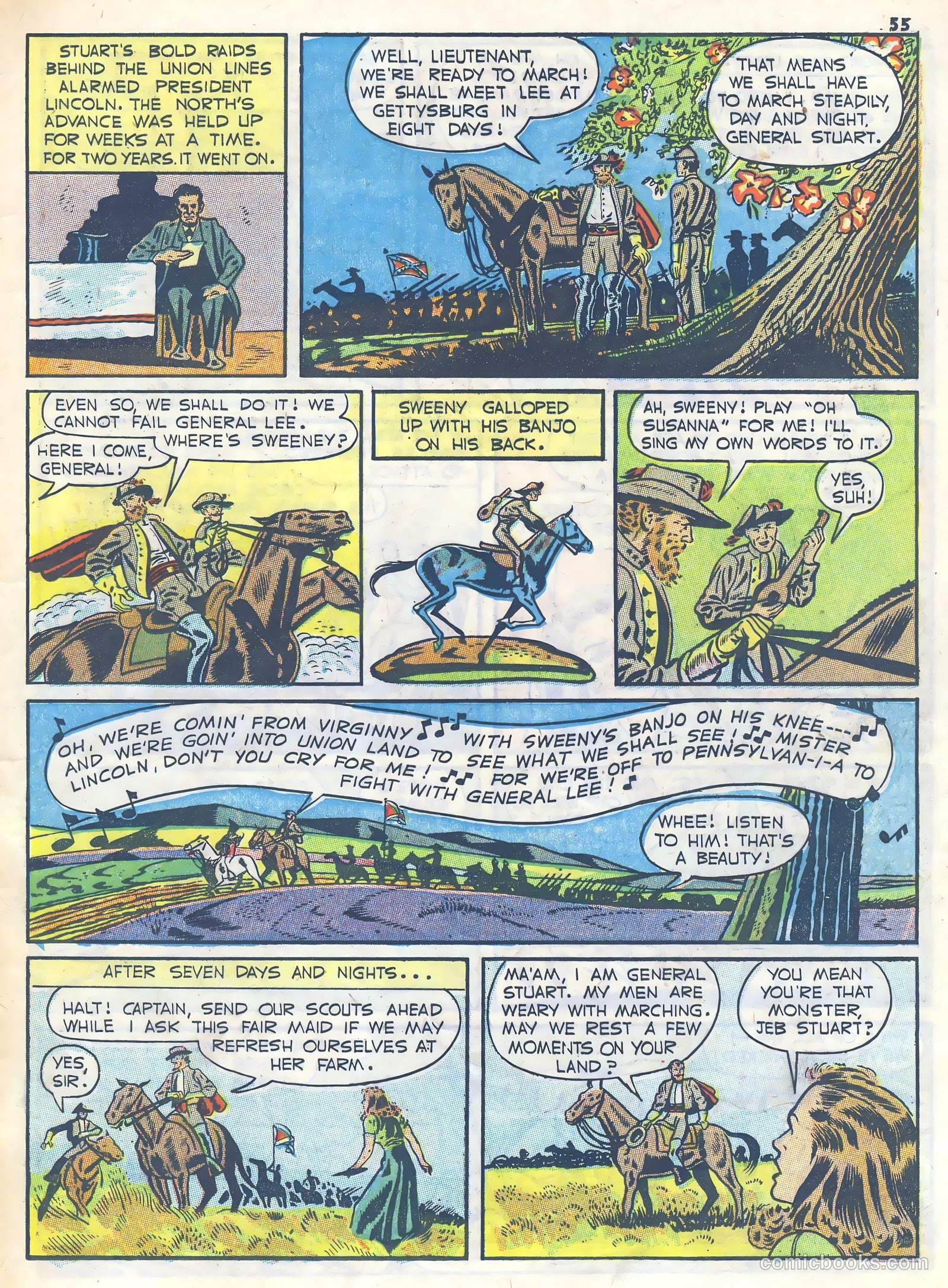 Real Heroes #8 (1943) — page 56 of 69