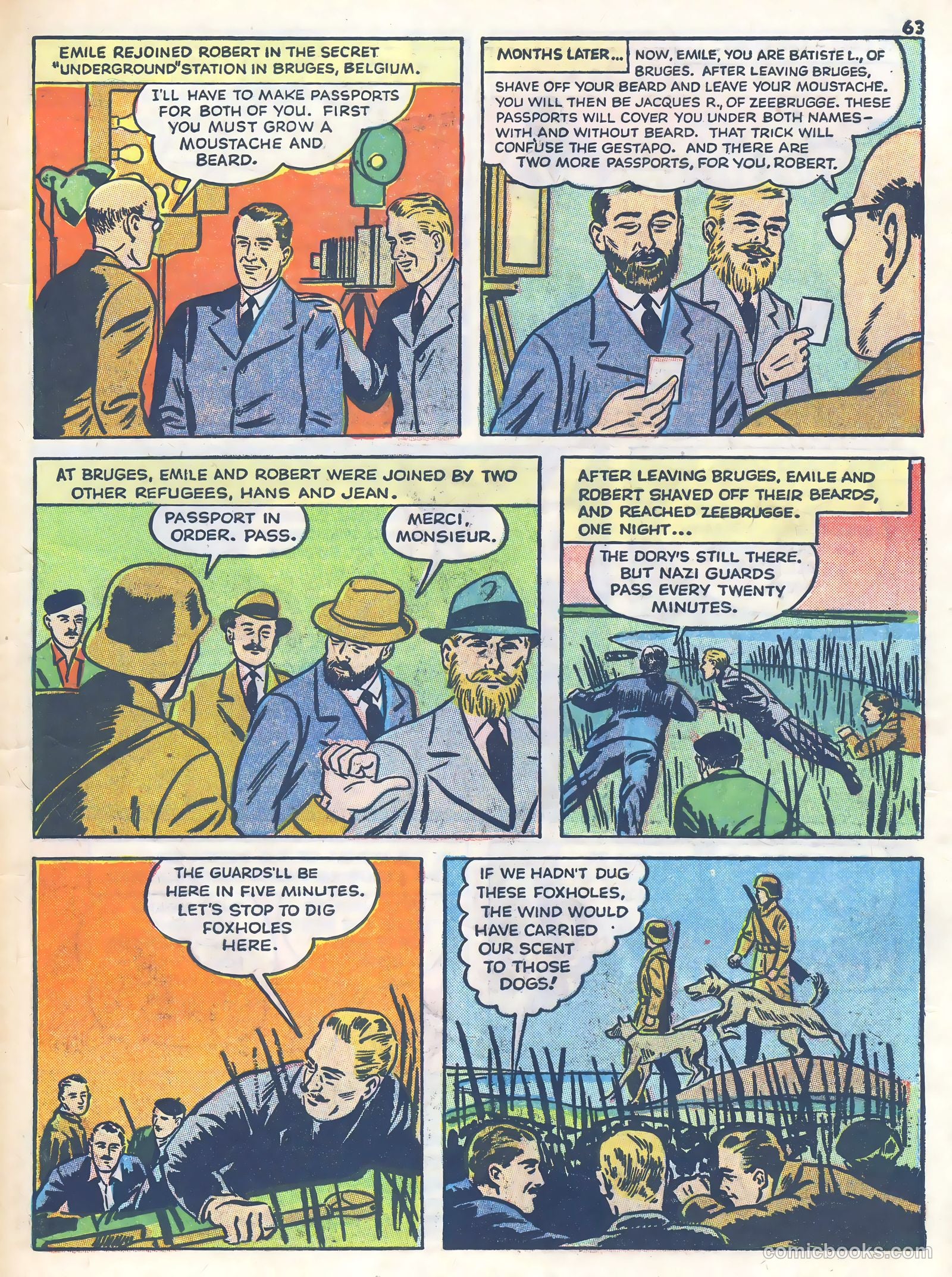Real Heroes #8 (1943) — page 64 of 69