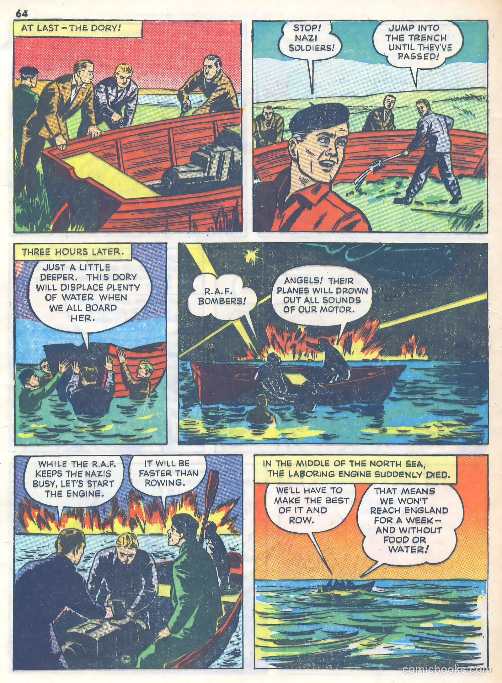 Real Heroes #8 (1943) — page 65 of 69