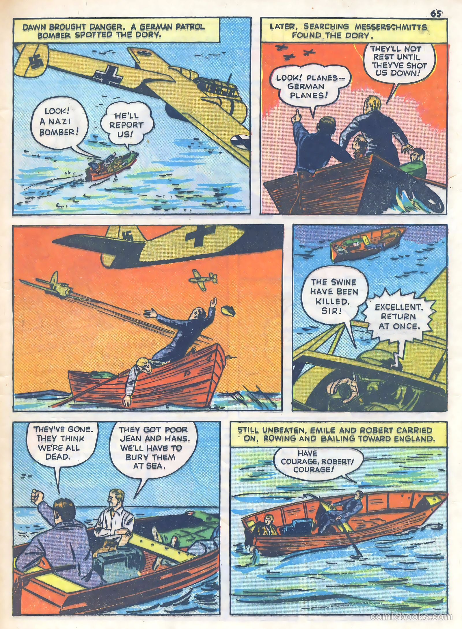 Real Heroes #8 (1943) — page 66 of 69