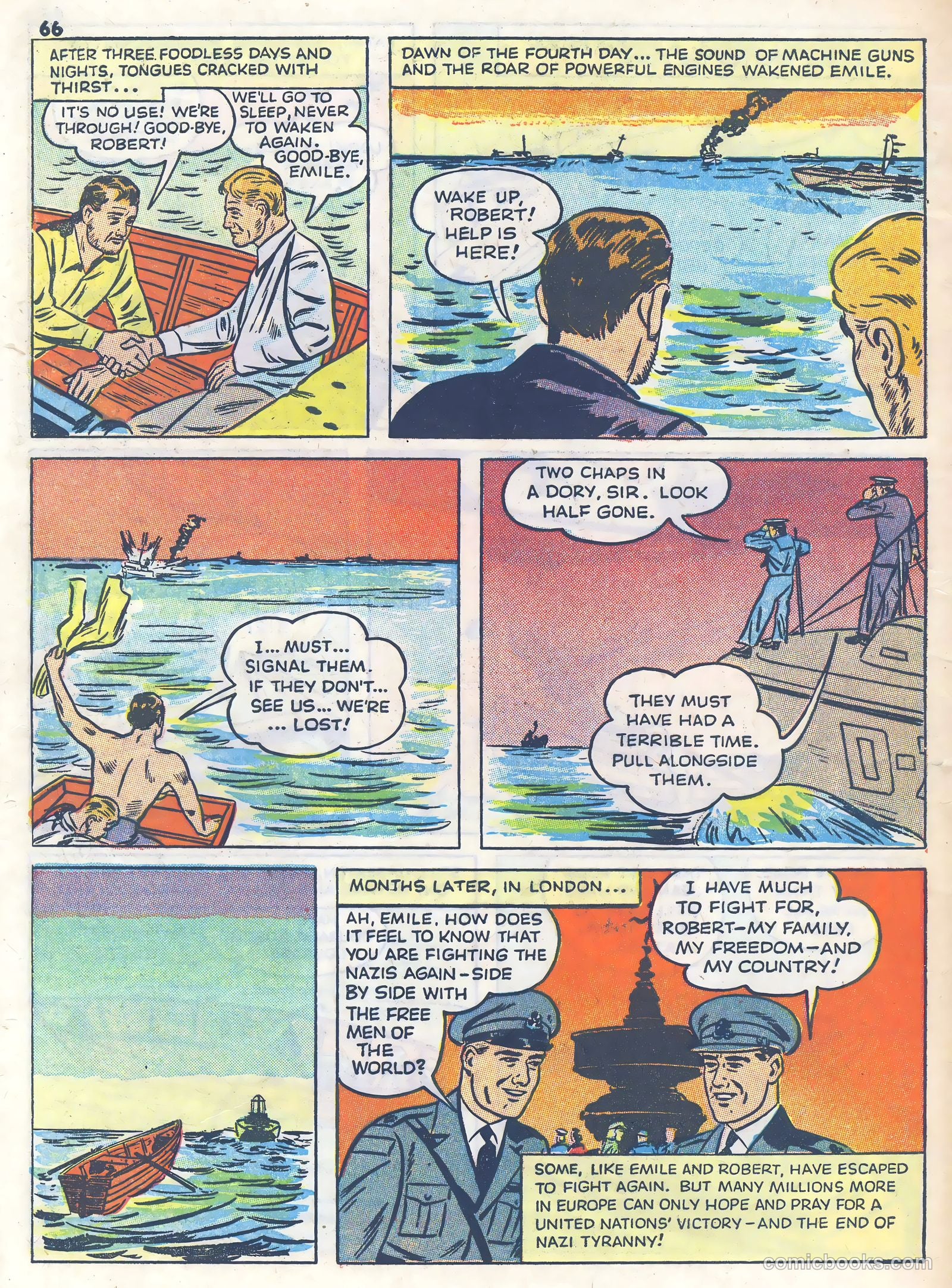 Real Heroes #8 (1943) — page 67 of 69
