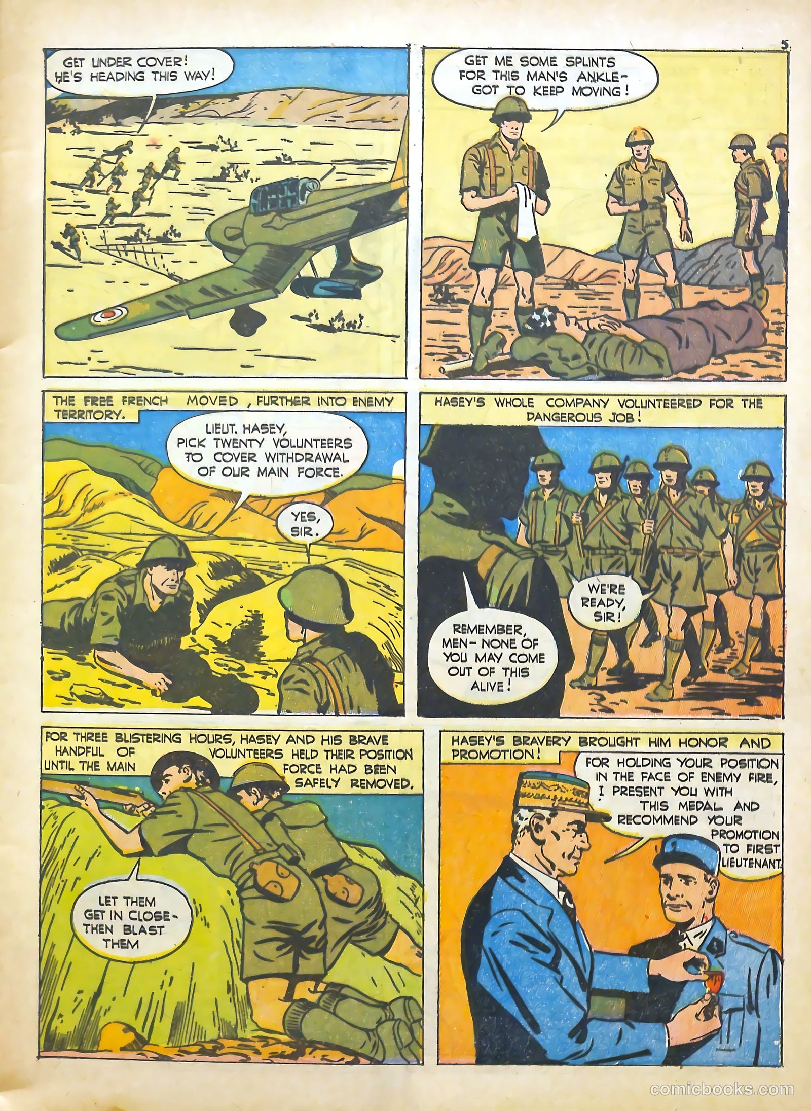 Real Heroes #9 (1943) — page 5 of 67