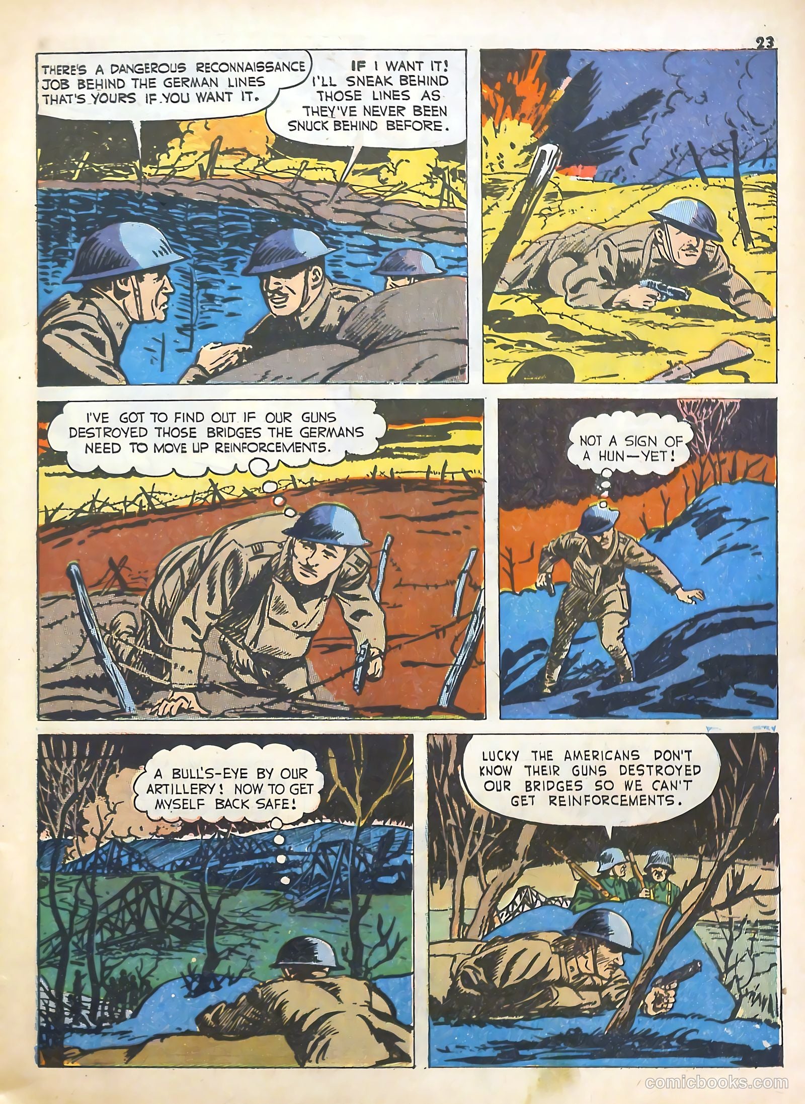 Real Heroes #9 (1943) — page 23 of 67