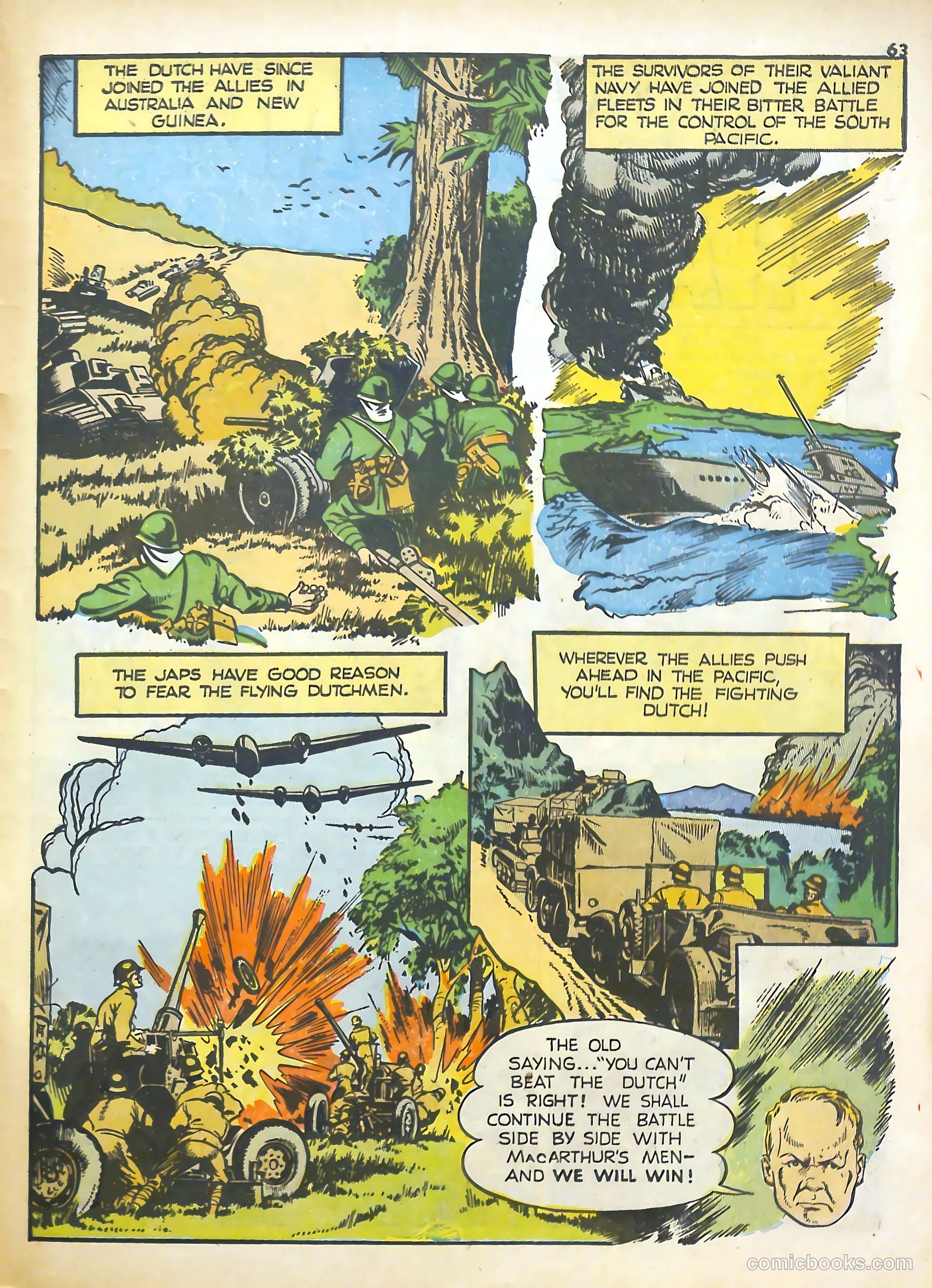 Real Heroes #9 (1943) — page 62 of 67