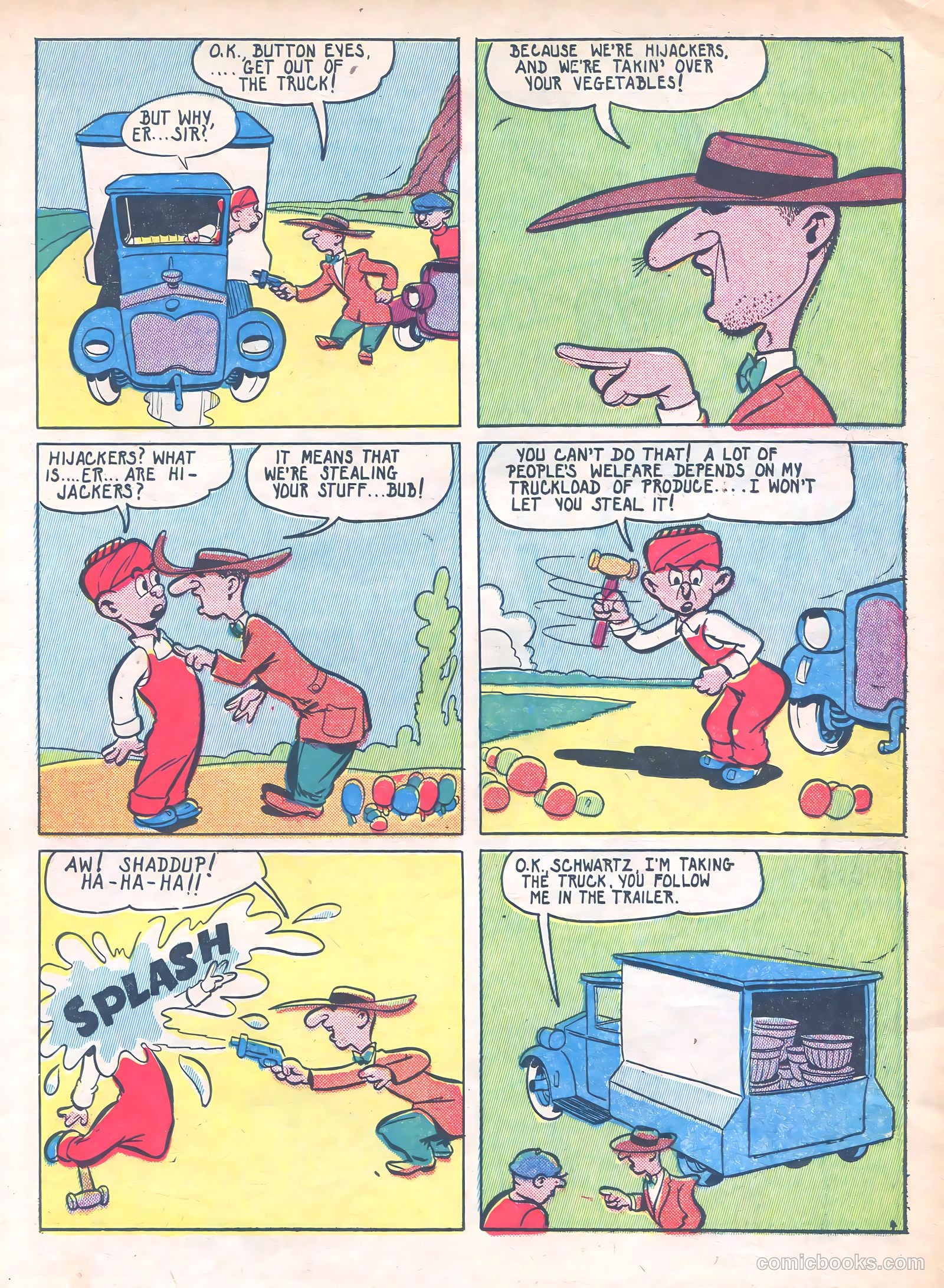 Real Hit Comics #1 (1944) — page 19 of 68