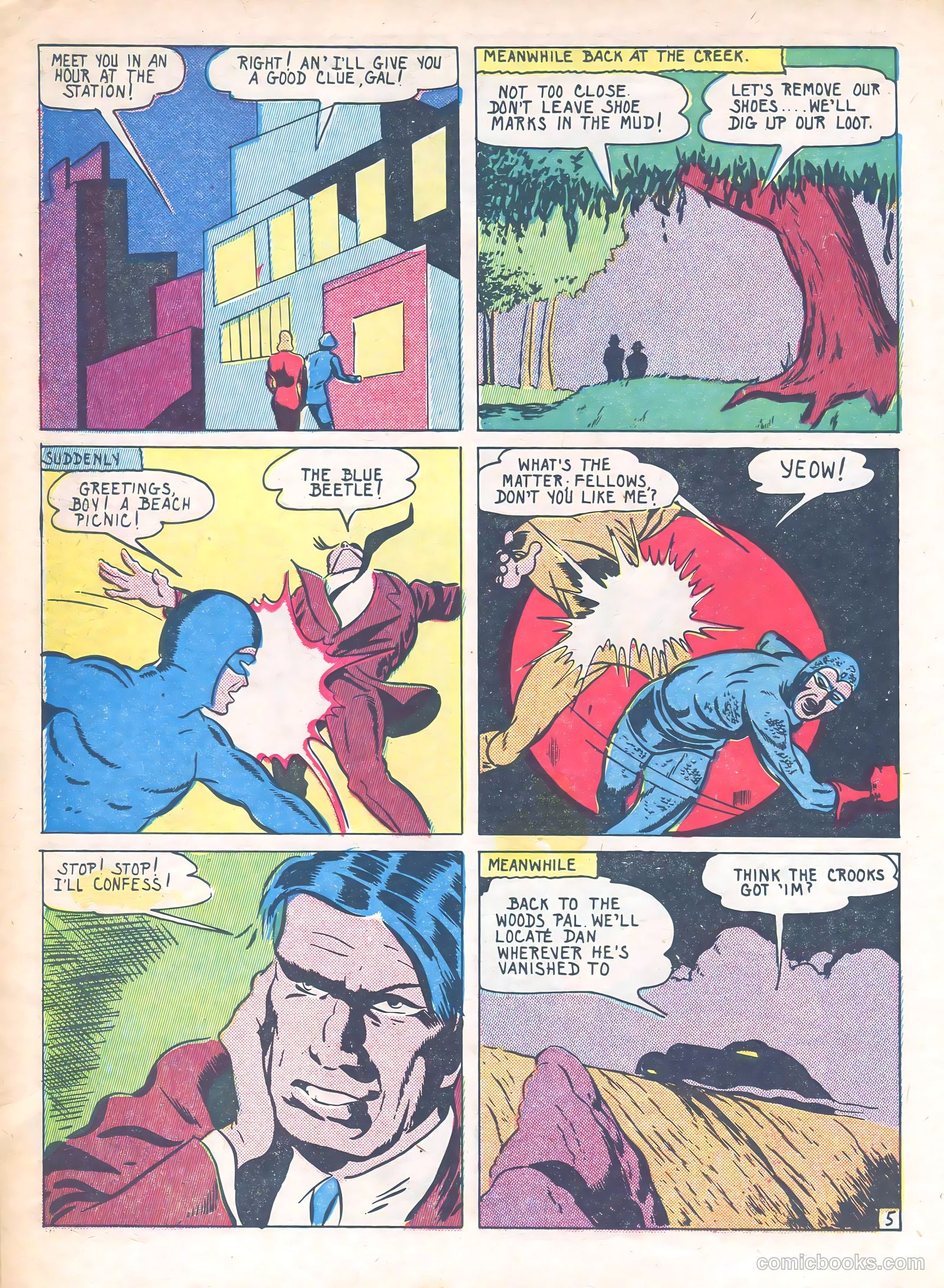 Real Hit Comics #1 (1944) — page 40 of 68