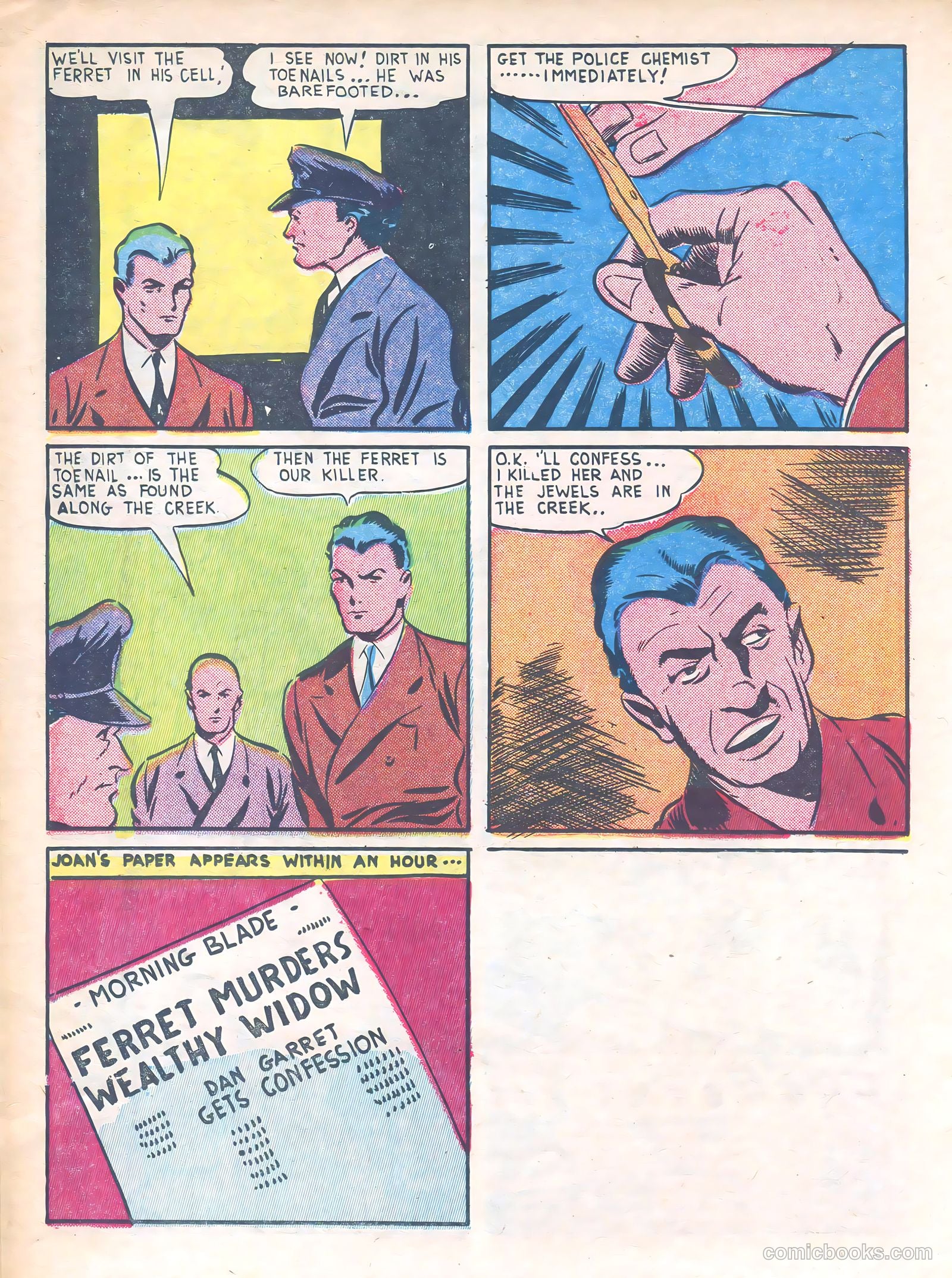 Real Hit Comics #1 (1944) — page 42 of 68