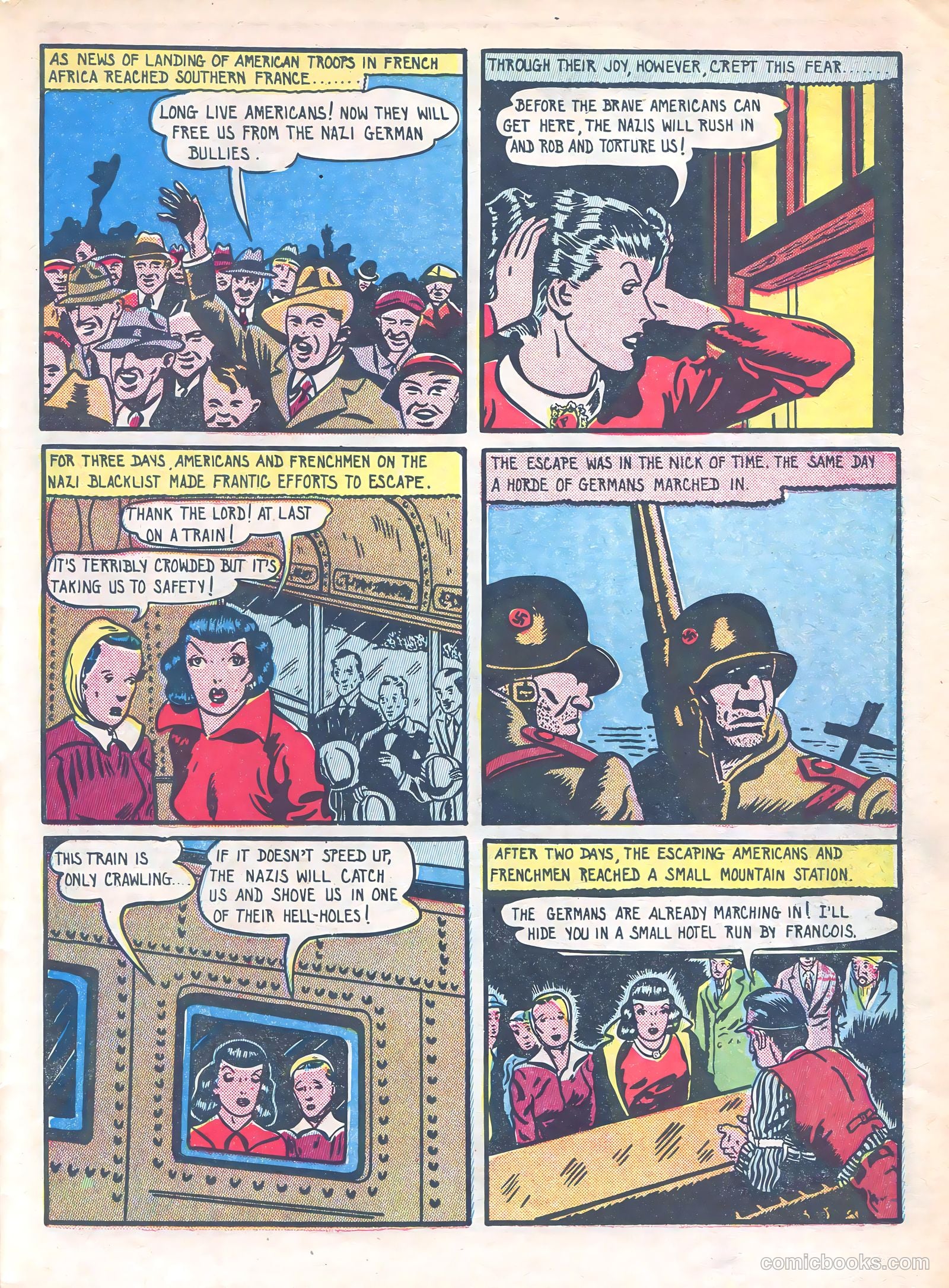 Real Hit Comics #1 (1944) — page 45 of 68