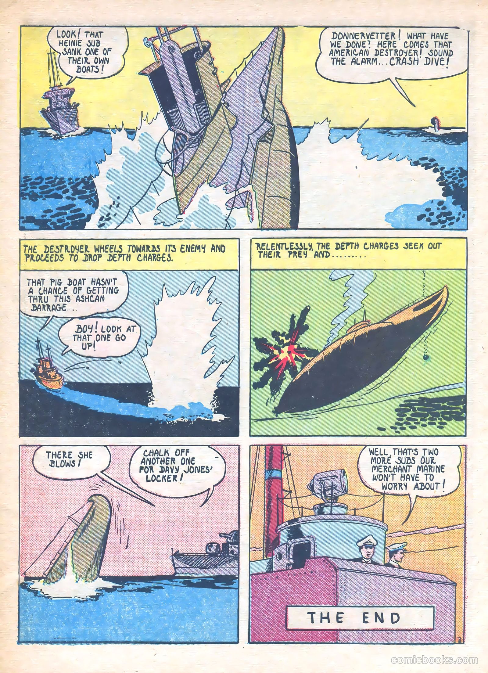 Real Hit Comics #1 (1944) — page 60 of 68