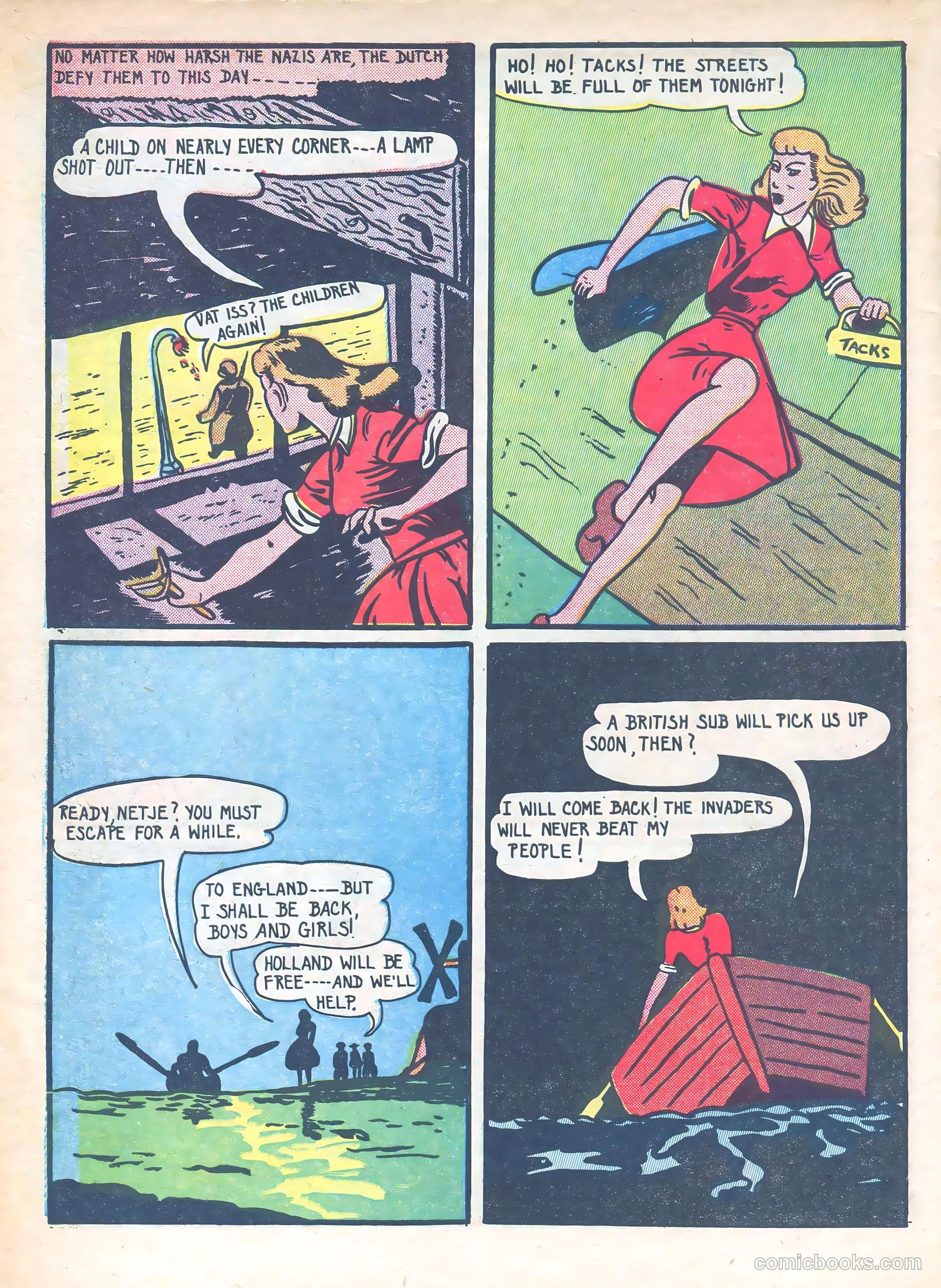 Real Hit Comics #1 (1944) — page 64 of 68