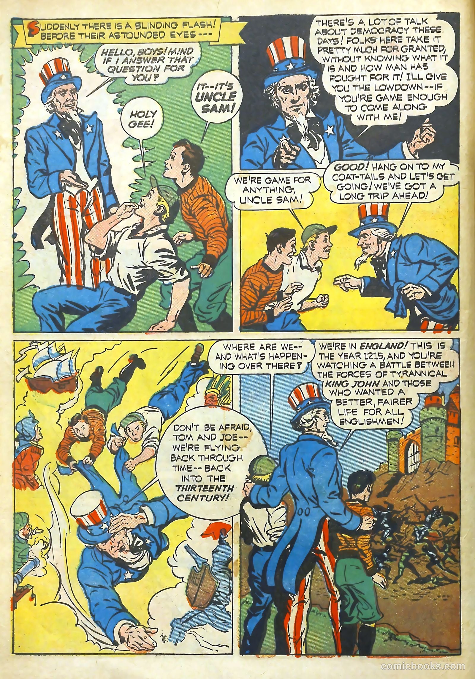 Real Life Comics #1 (1941) — page 4 of 68