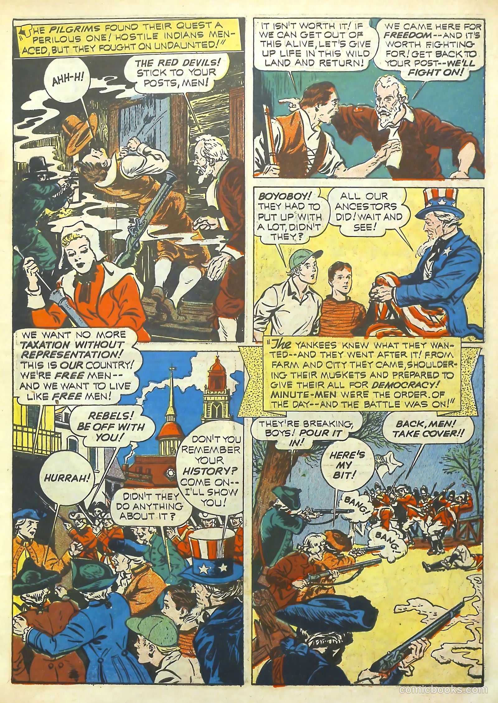 Real Life Comics #1 (1941) — page 7 of 68
