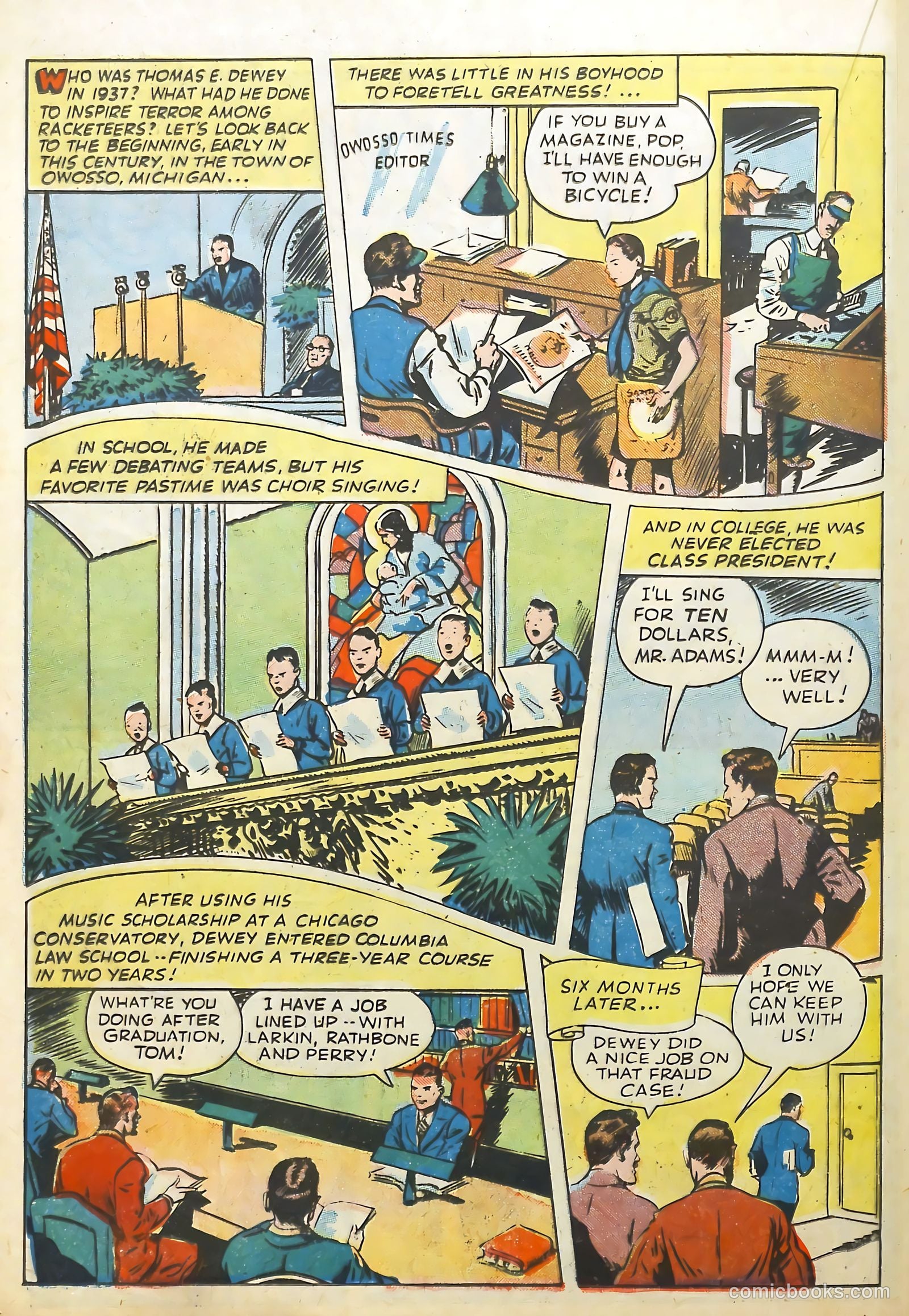 Real Life Comics #16 (1944) — page 40 of 60