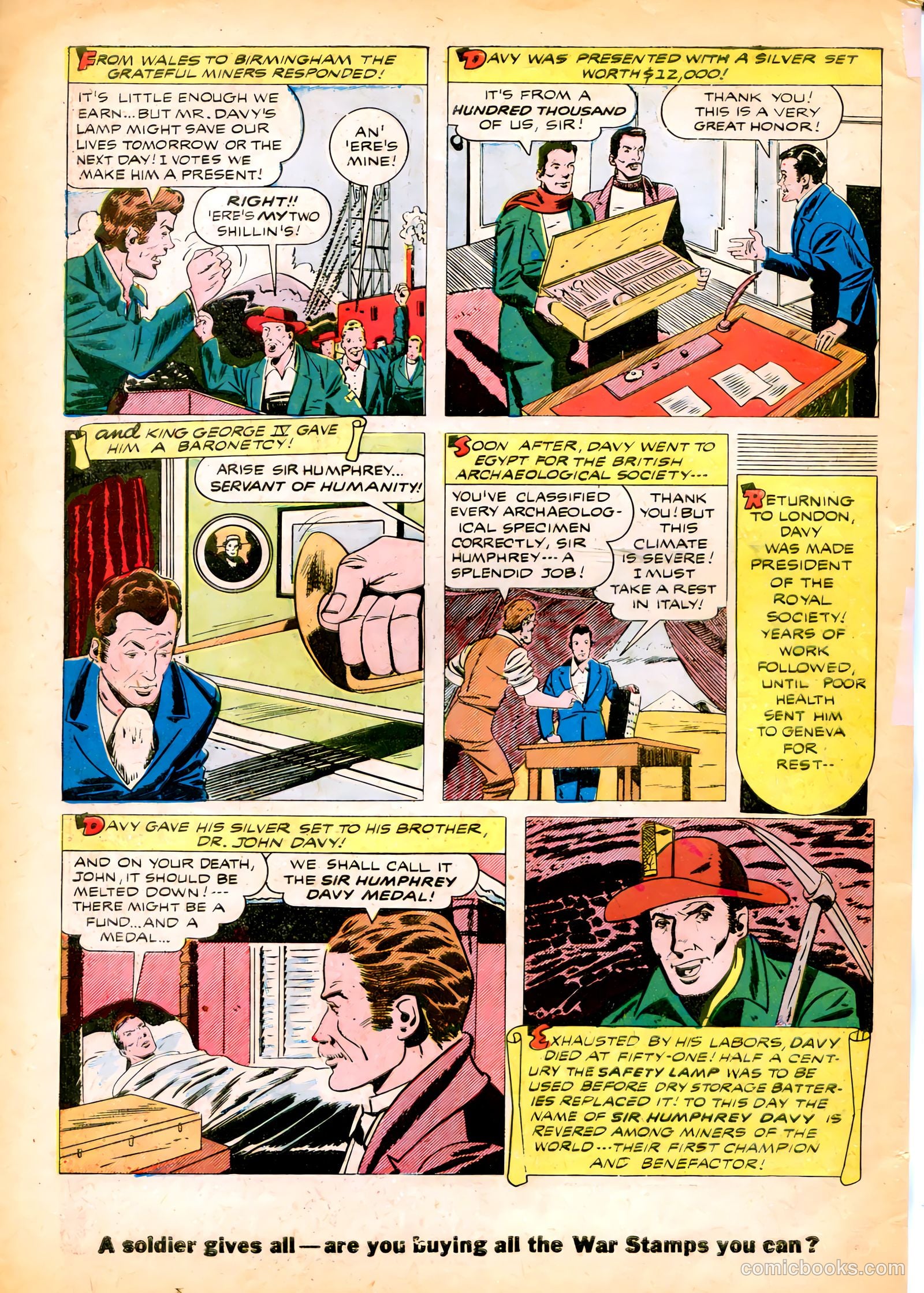 Real Life Comics #18 (1944) — page 50 of 52