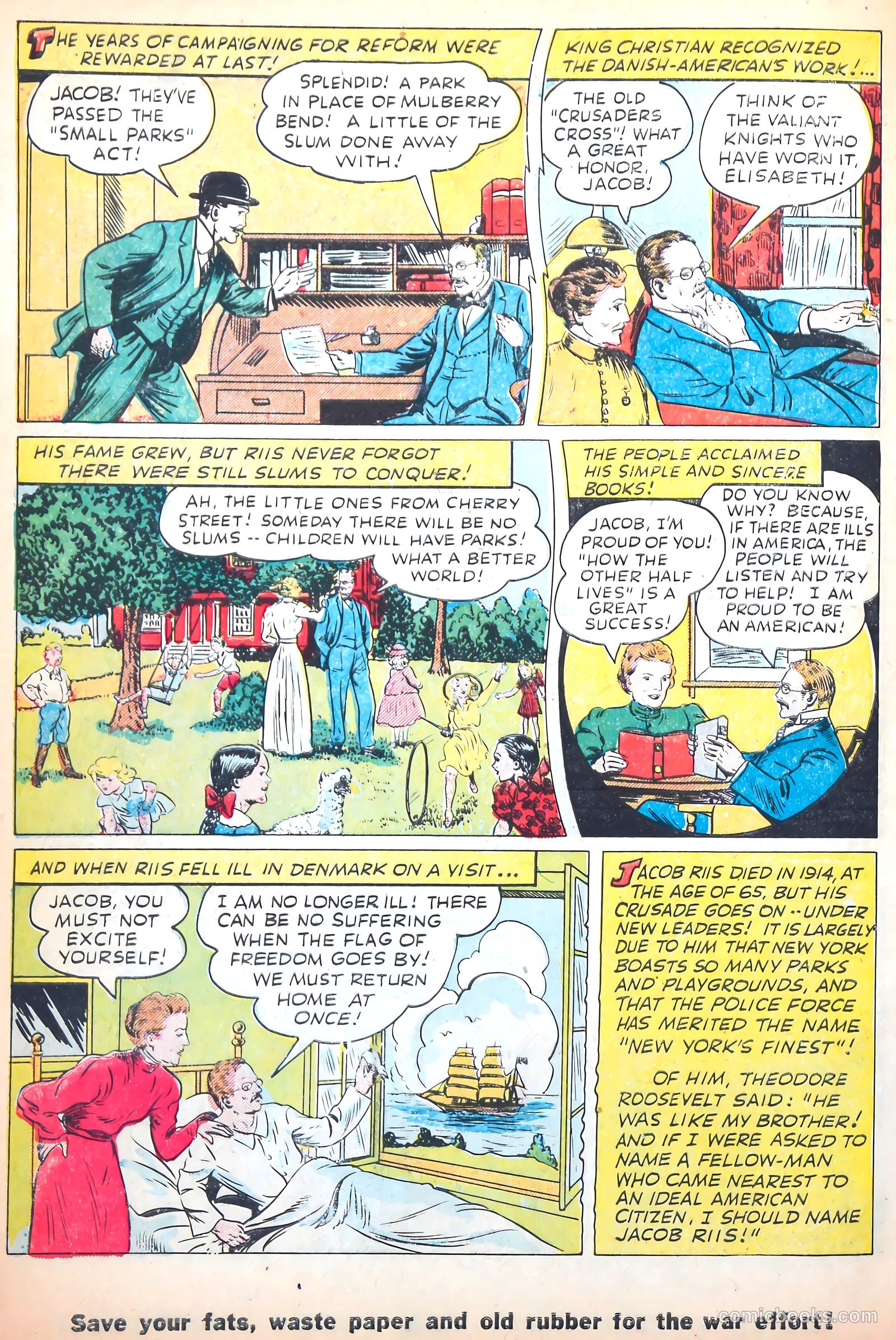 Real Life Comics #19 (1944) — page 49 of 51