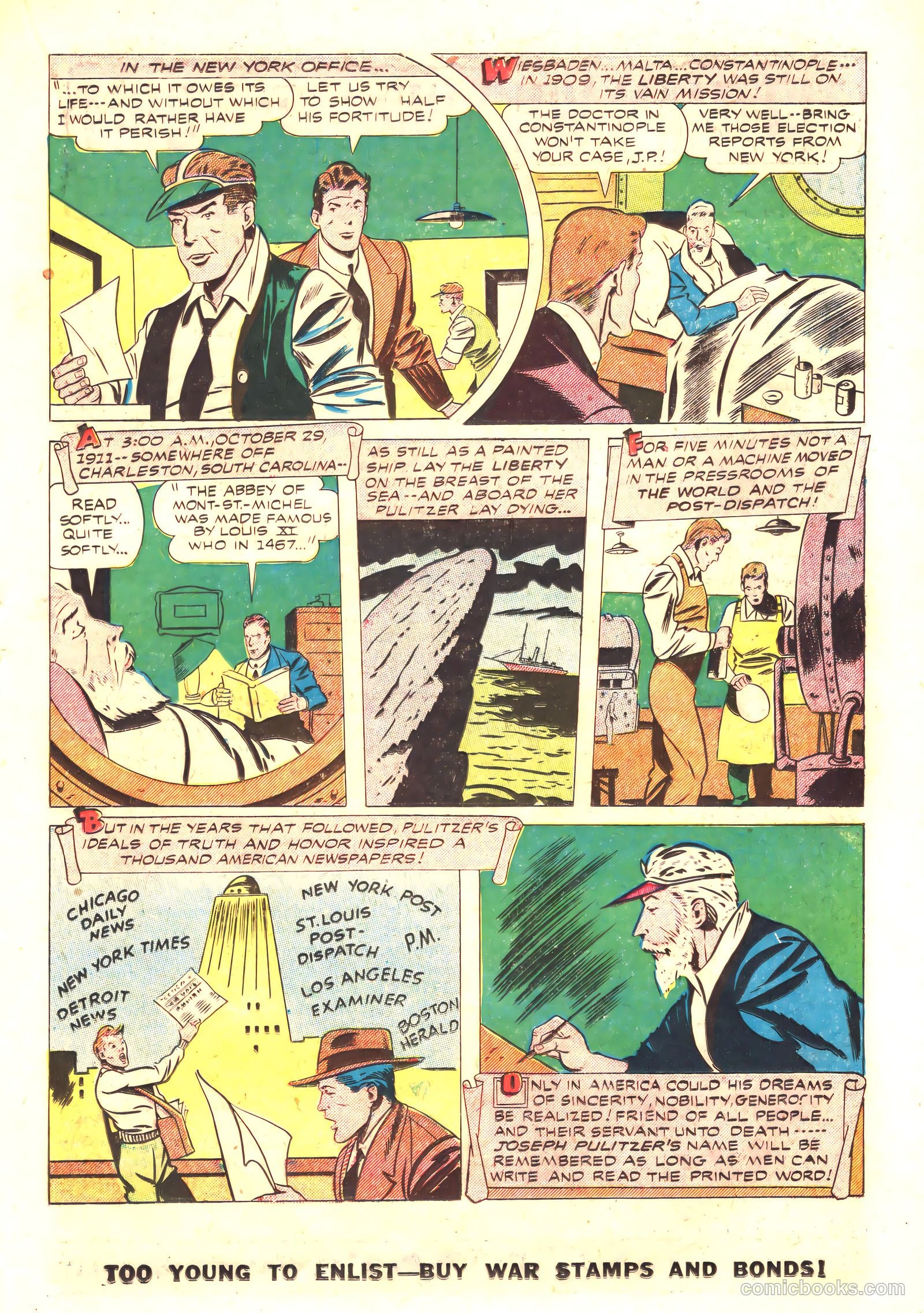 Real Life Comics #20 (1944) — page 28 of 52