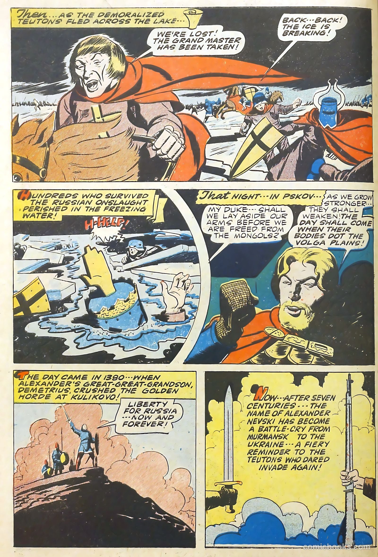 Real Life Comics #21 (1945) — page 50 of 52