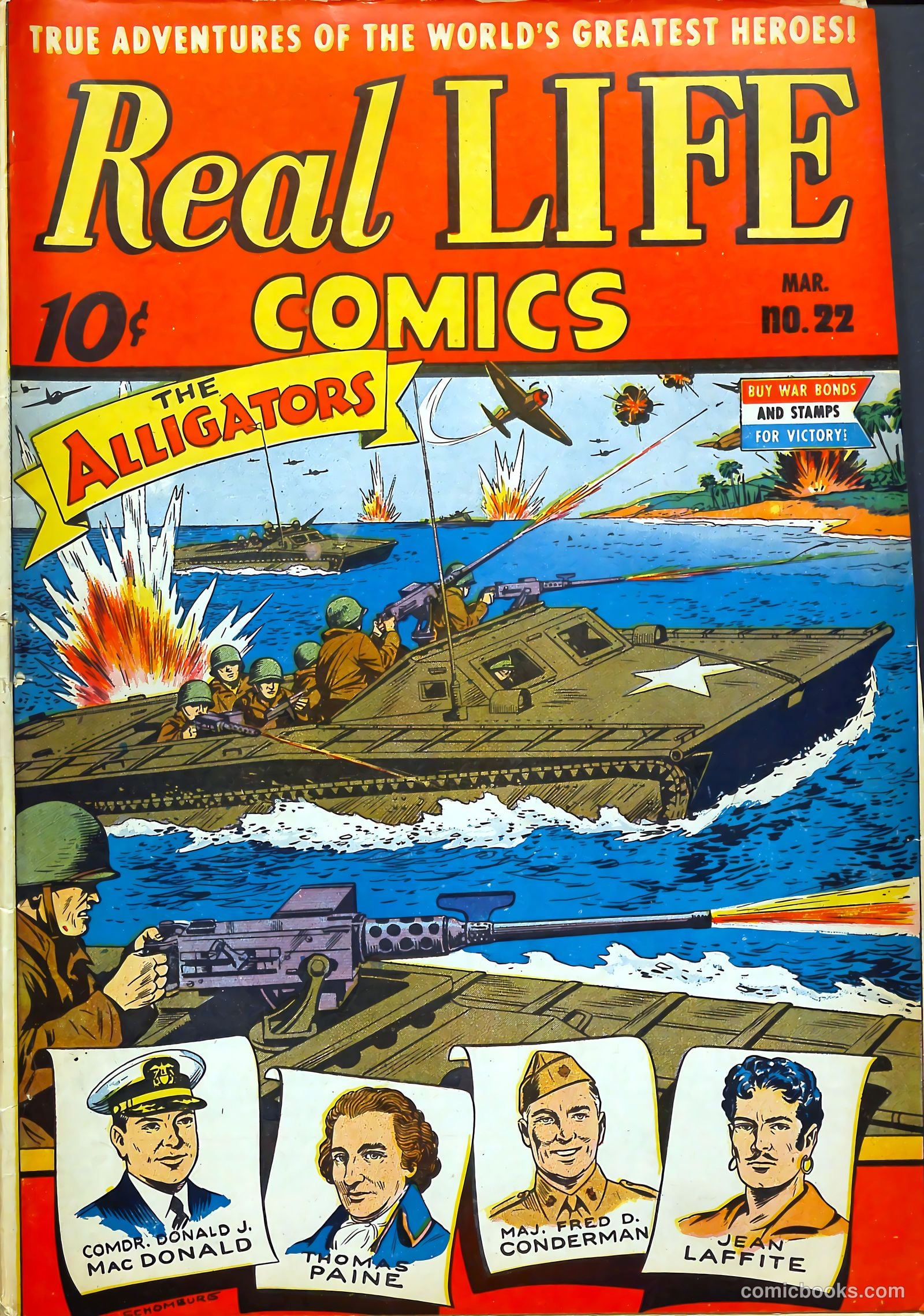 Real Life Comics #22