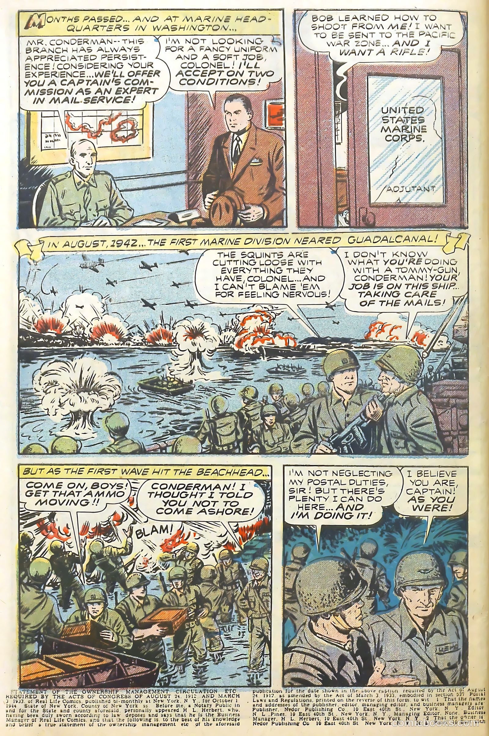 Real Life Comics #22 (1945) — page 42 of 52