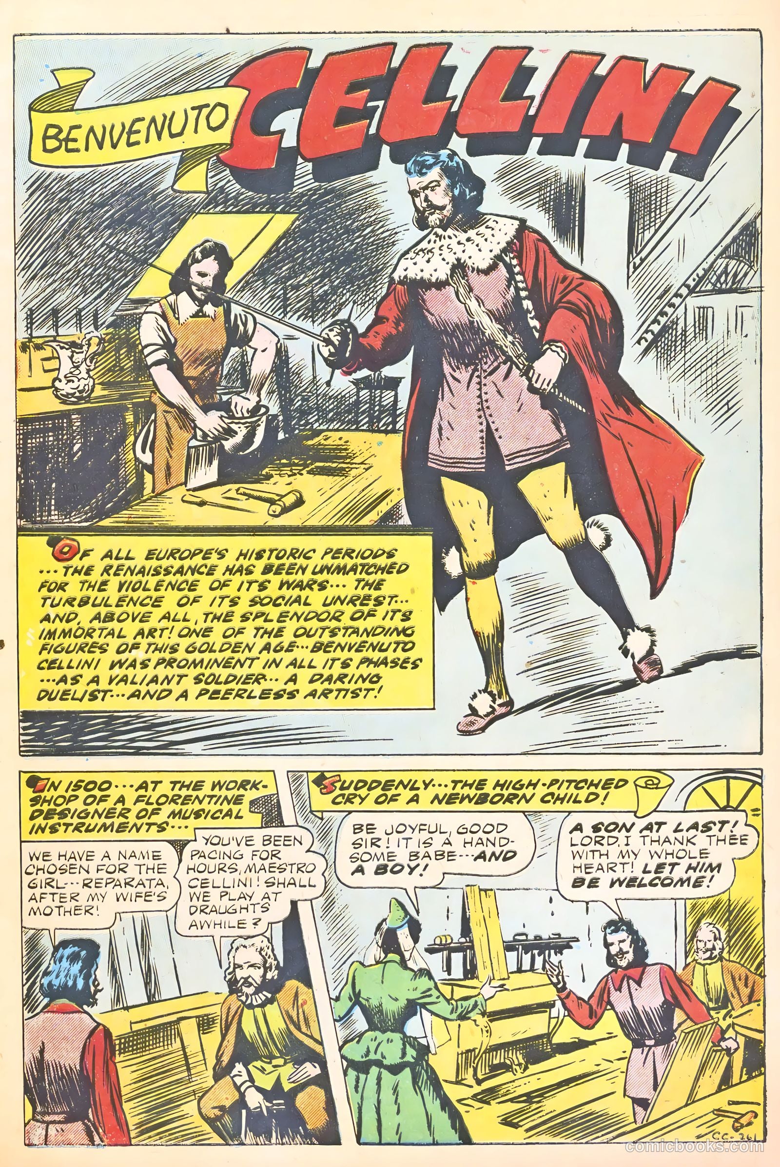 Real Life Comics #26 (1945) — page 9 of 52