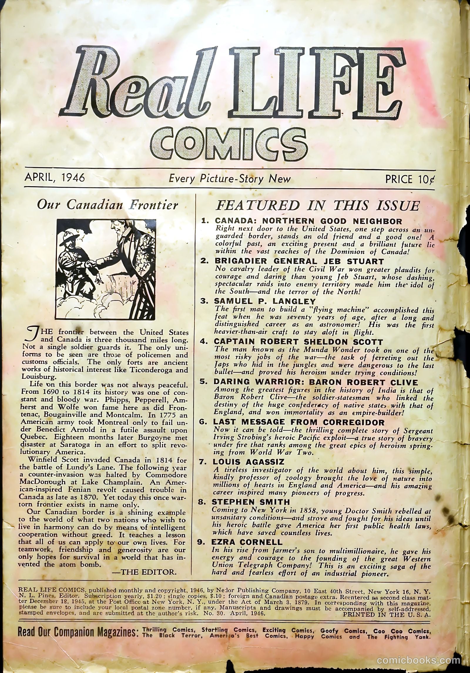 Real Life Comics #30 (1946) — page 2 of 52