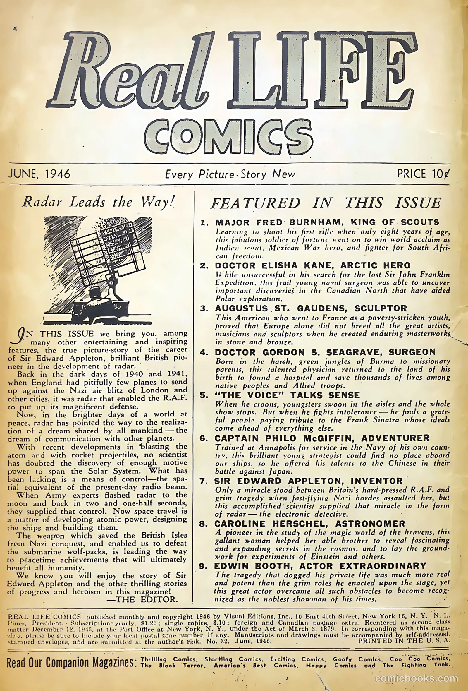Real Life Comics #32 (1946) — page 2 of 52