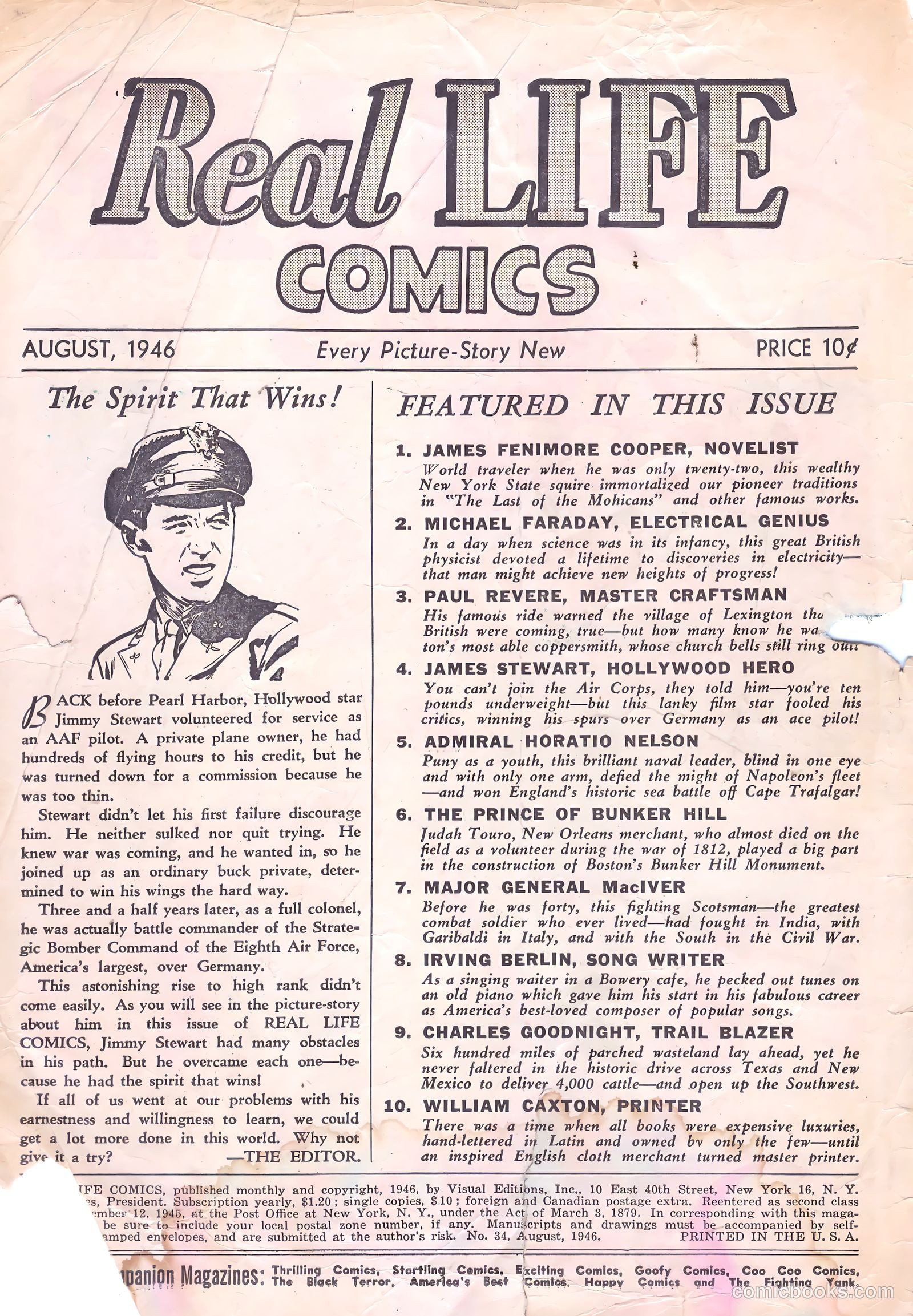 Real Life Comics #34 (1946) — page 3 of 56
