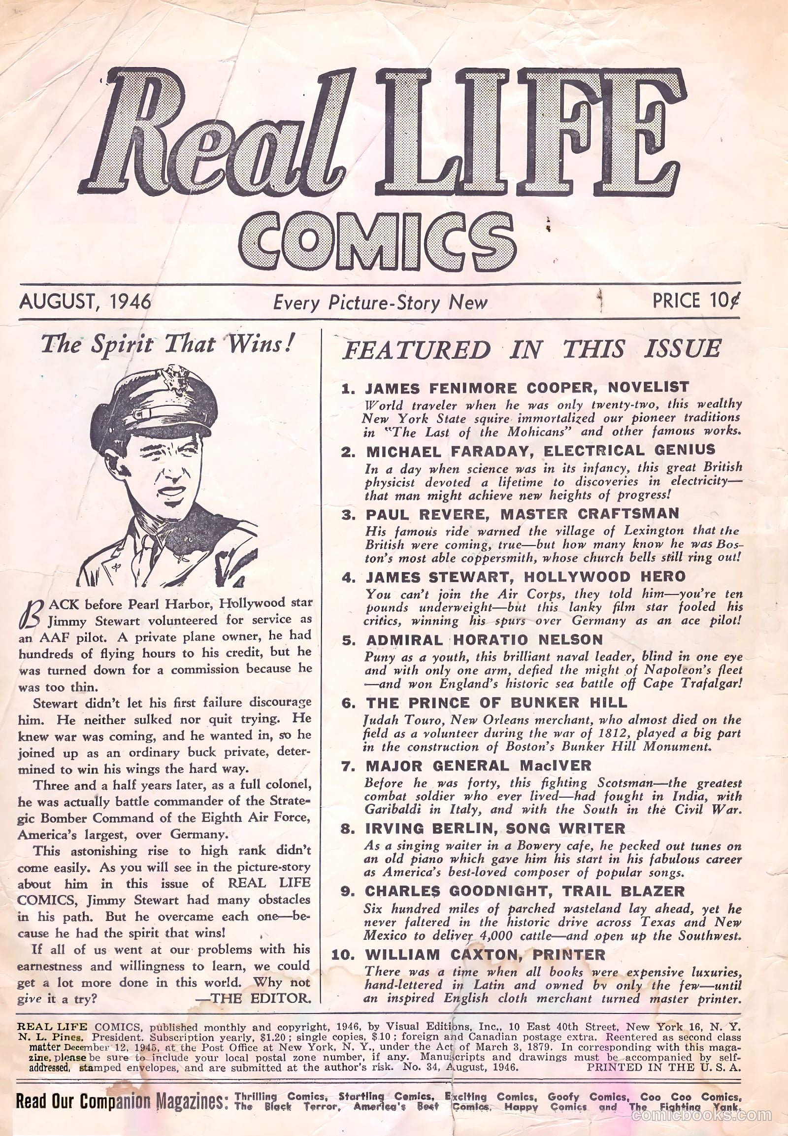 Real Life Comics #34 (1946) — page 4 of 56