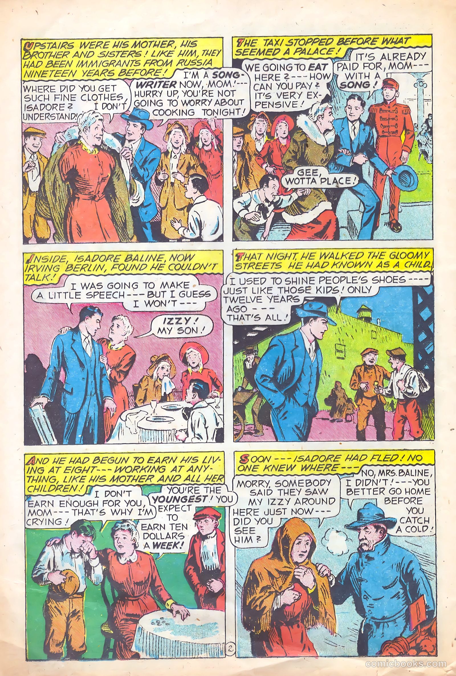 Real Life Comics #34 (1946) — page 40 of 56