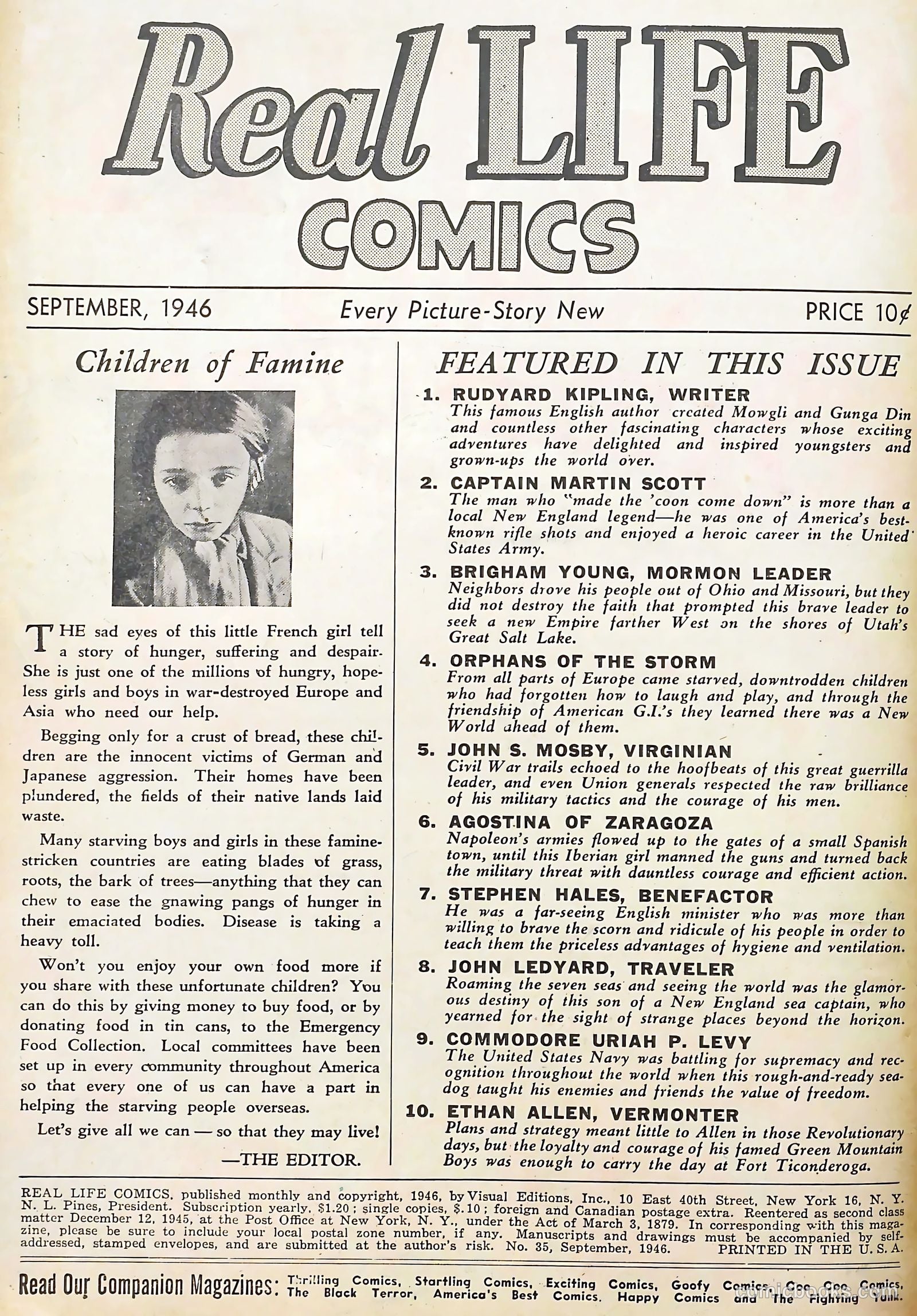 Real Life Comics #35 (1946) — page 2 of 52