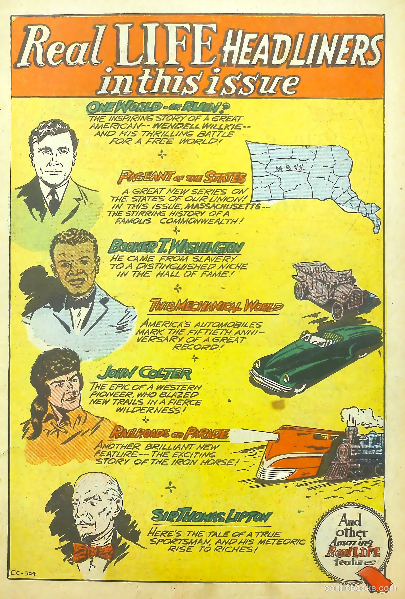 Real Life Comics #36 (1946) — page 3 of 52