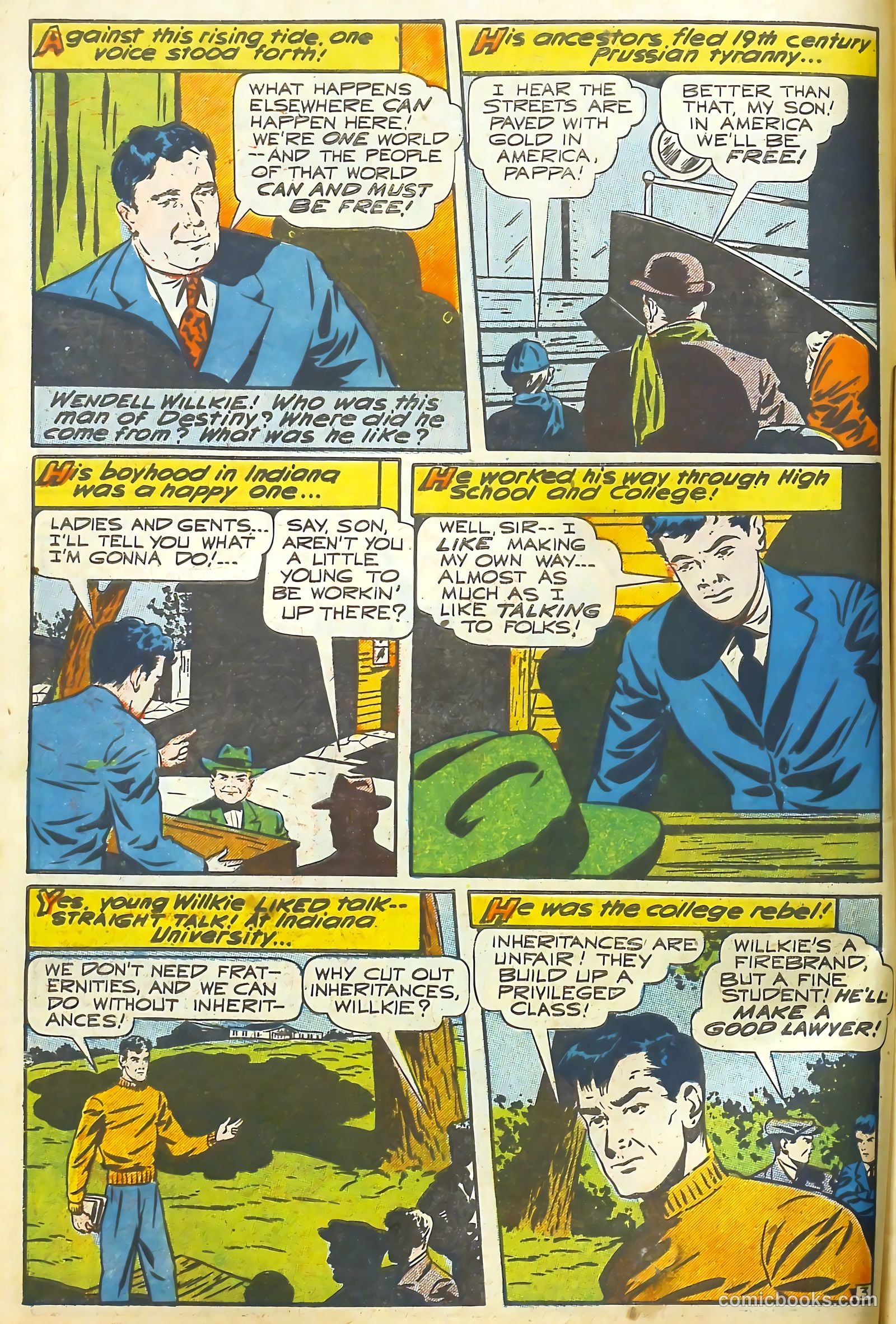 Real Life Comics #36 (1946) — page 6 of 52