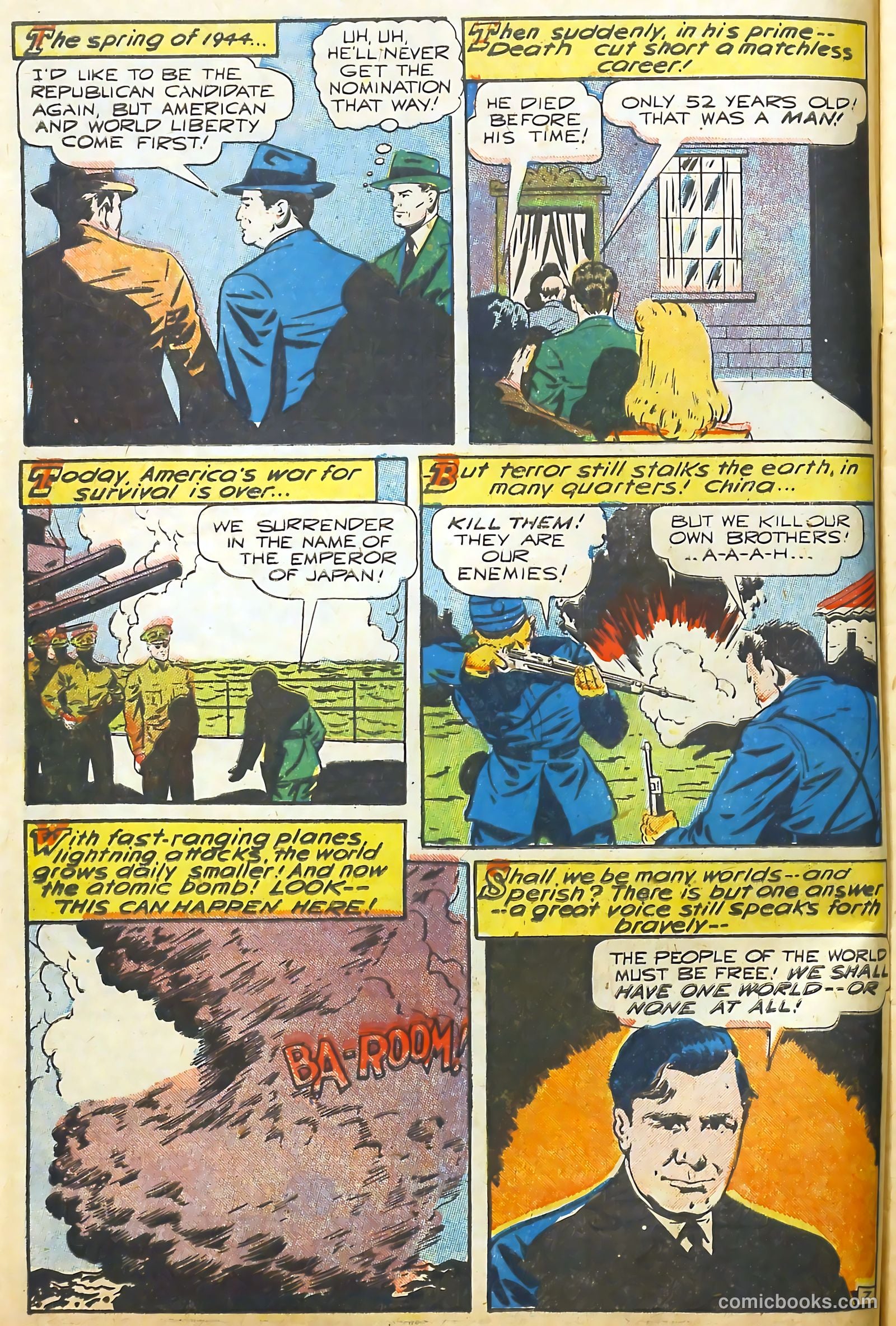 Real Life Comics #36 (1946) — page 10 of 52