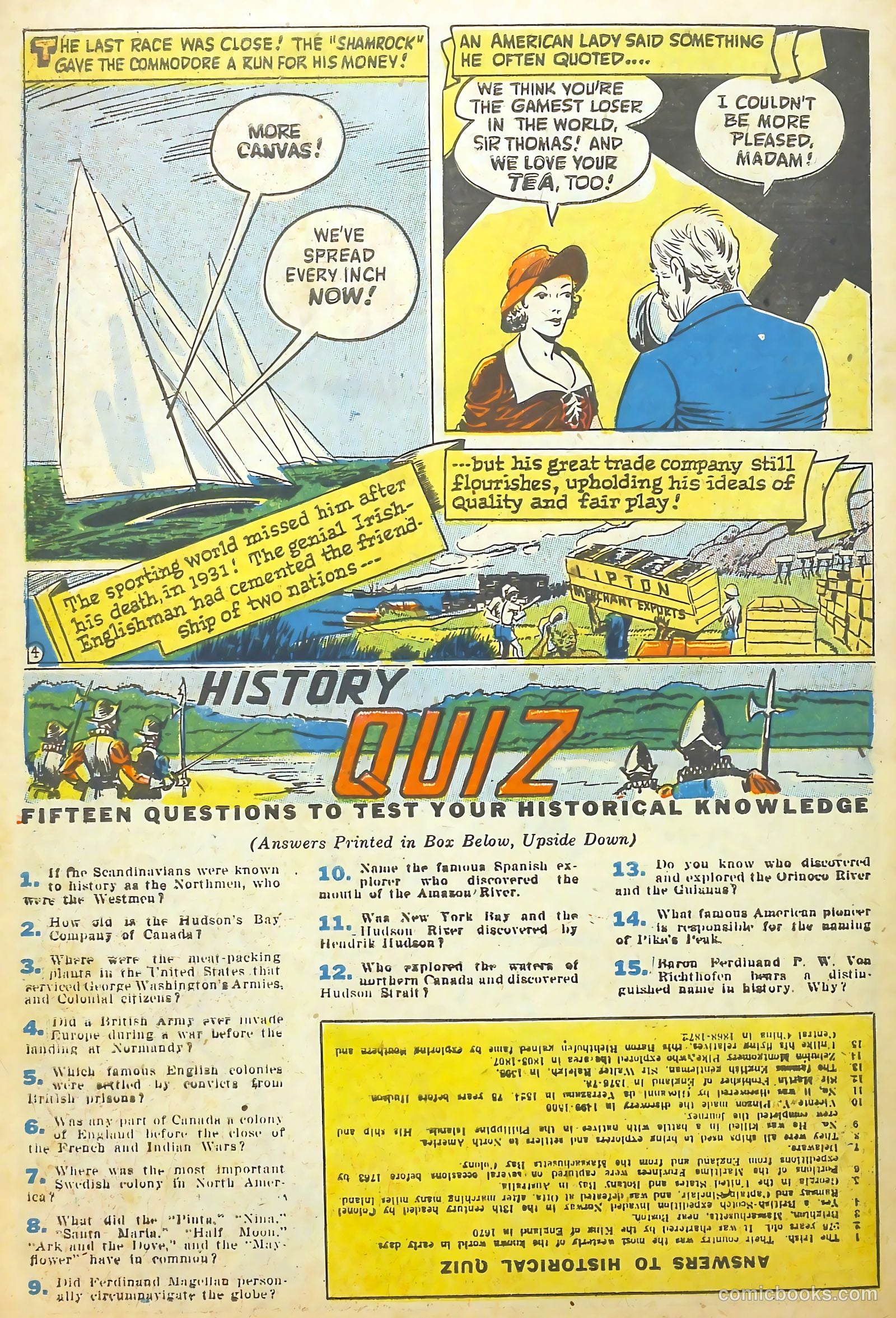 Real Life Comics #36 (1946) — page 50 of 52