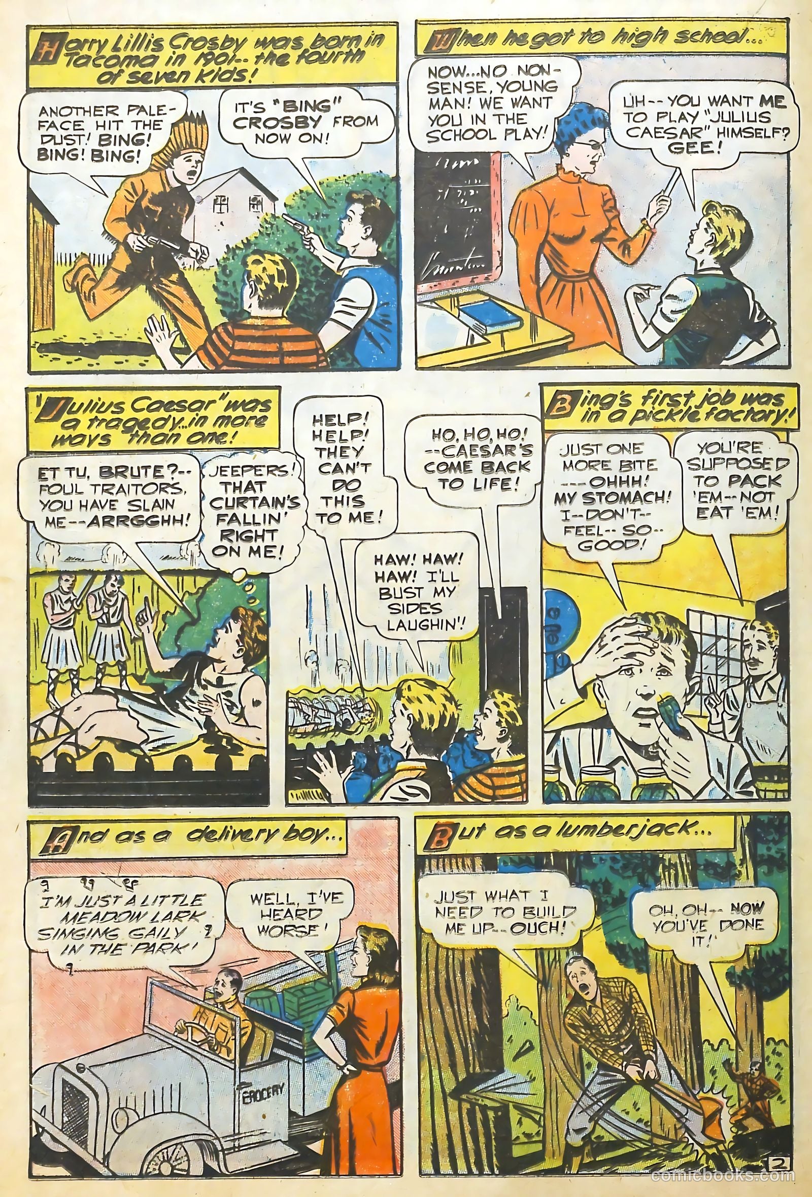 Real Life Comics #37 (1946) — page 32 of 52