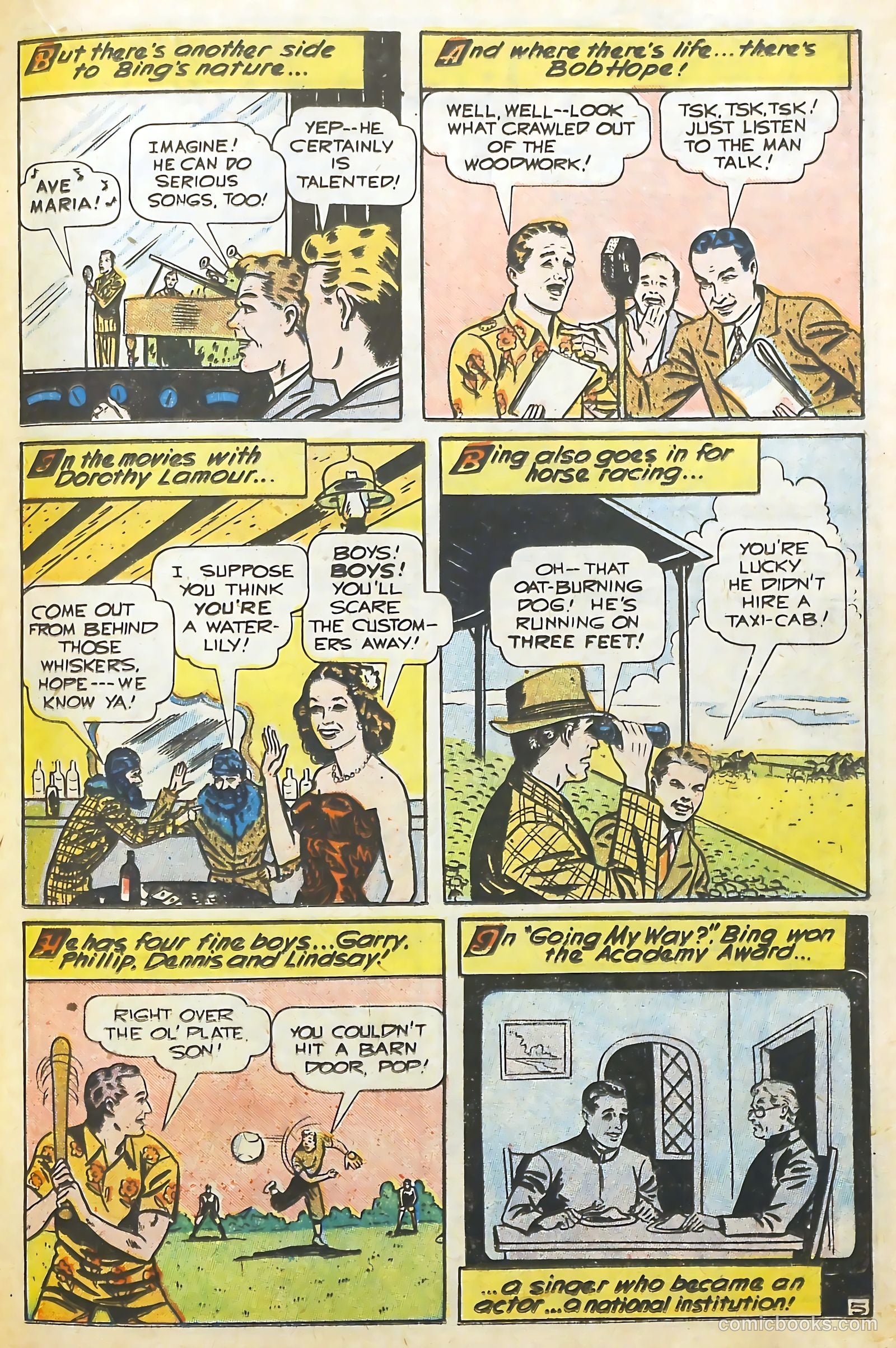 Real Life Comics #37 (1946) — page 35 of 52