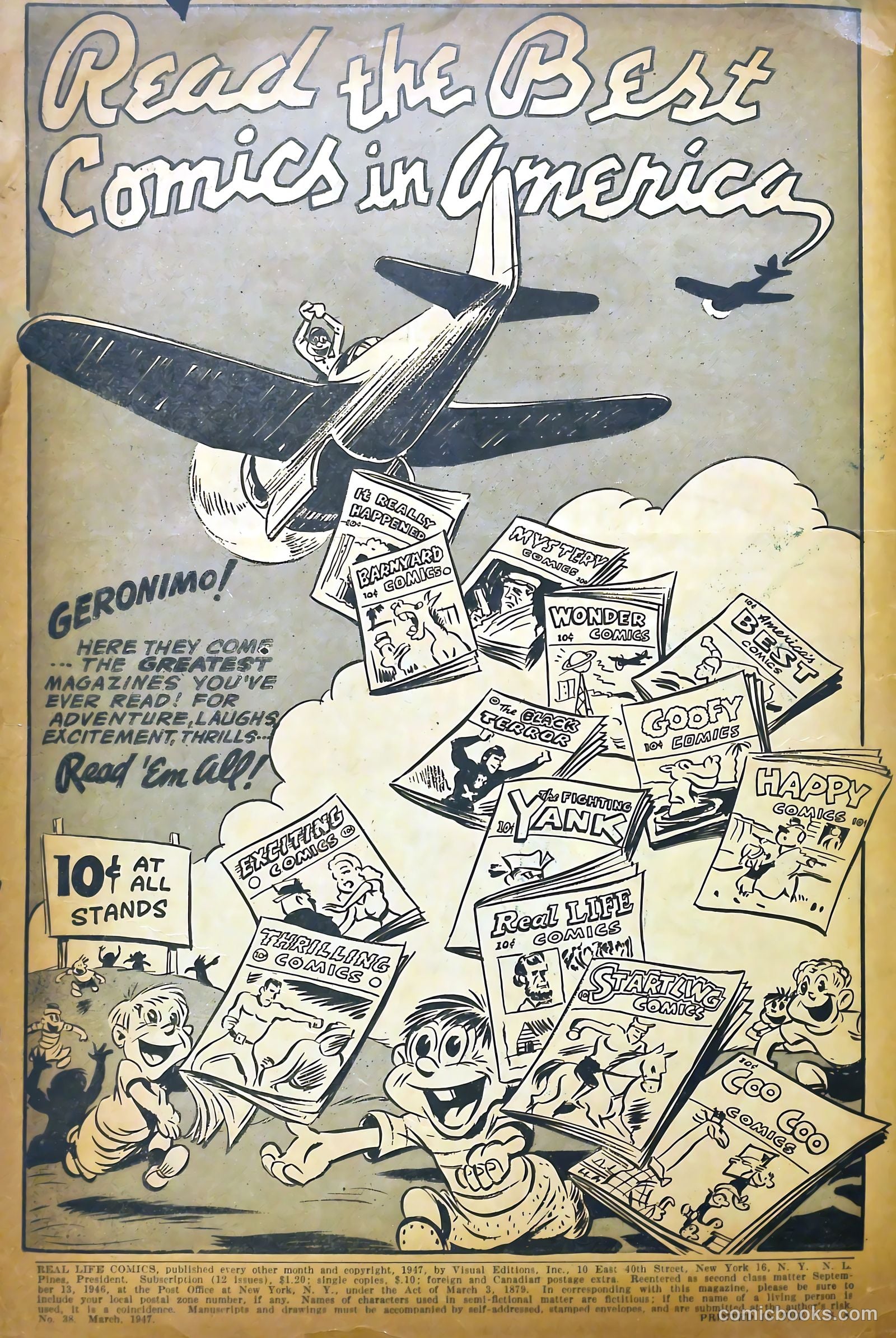 Real Life Comics #38 (1947) — page 2 of 52