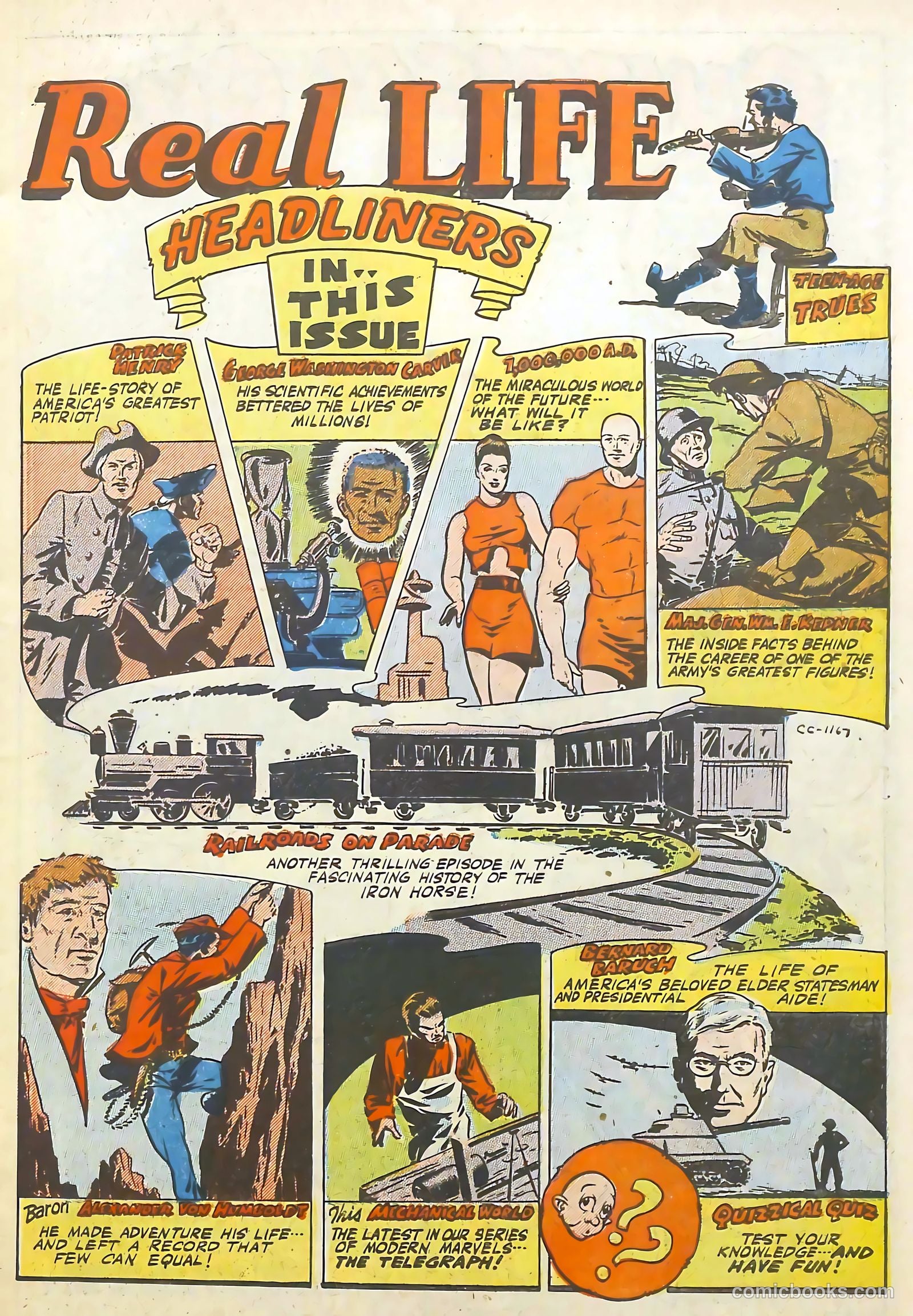 Real Life Comics #39 (1947) — page 3 of 52