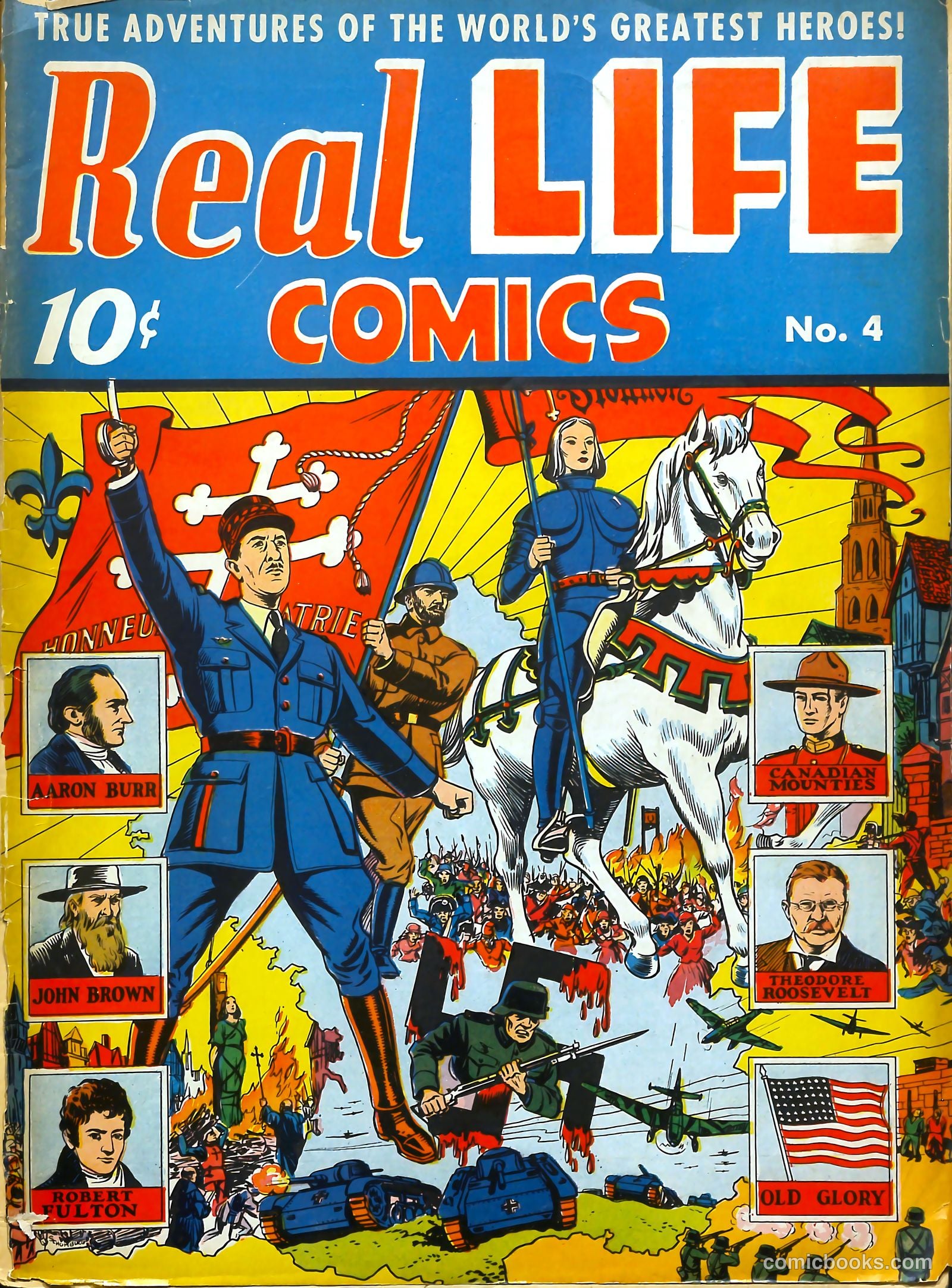 Real Life Comics #4