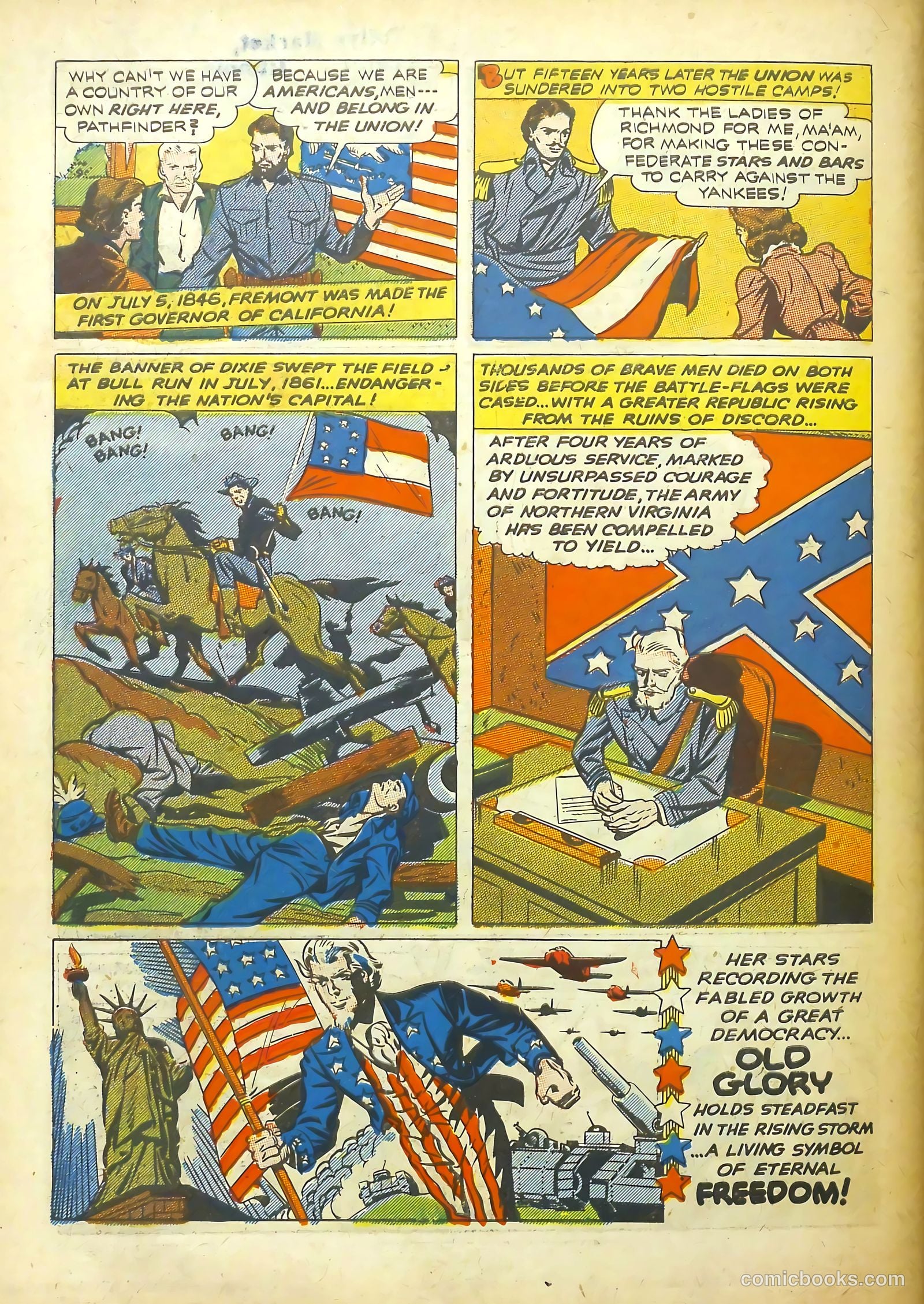 Real Life Comics #4 (1942) — page 66 of 68