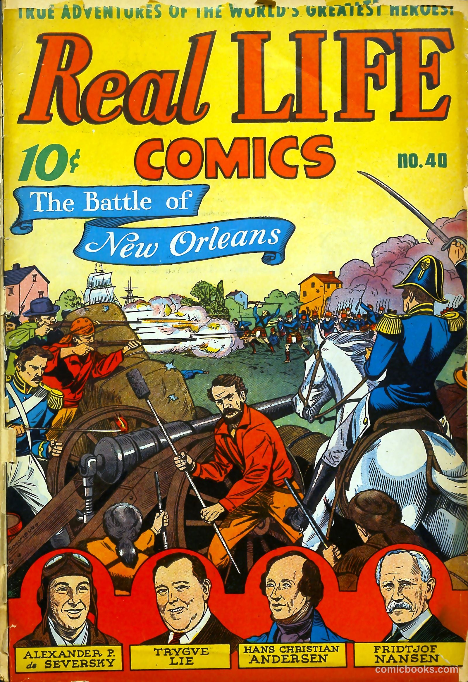 Real Life Comics #40