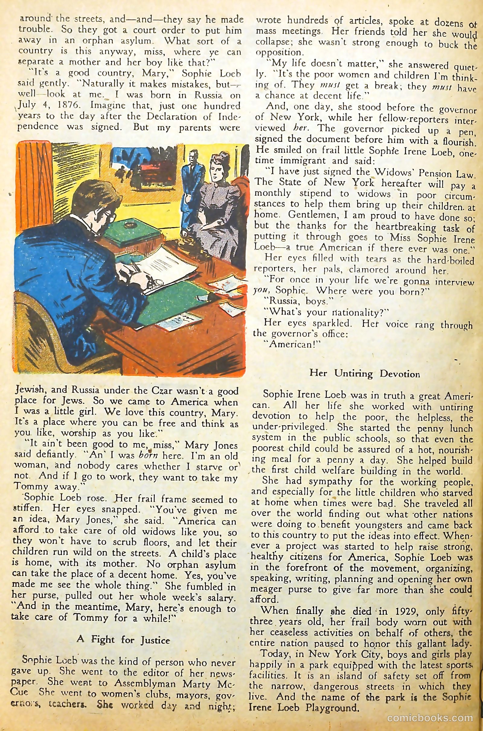 Real Life Comics #40 (1947) — page 38 of 52