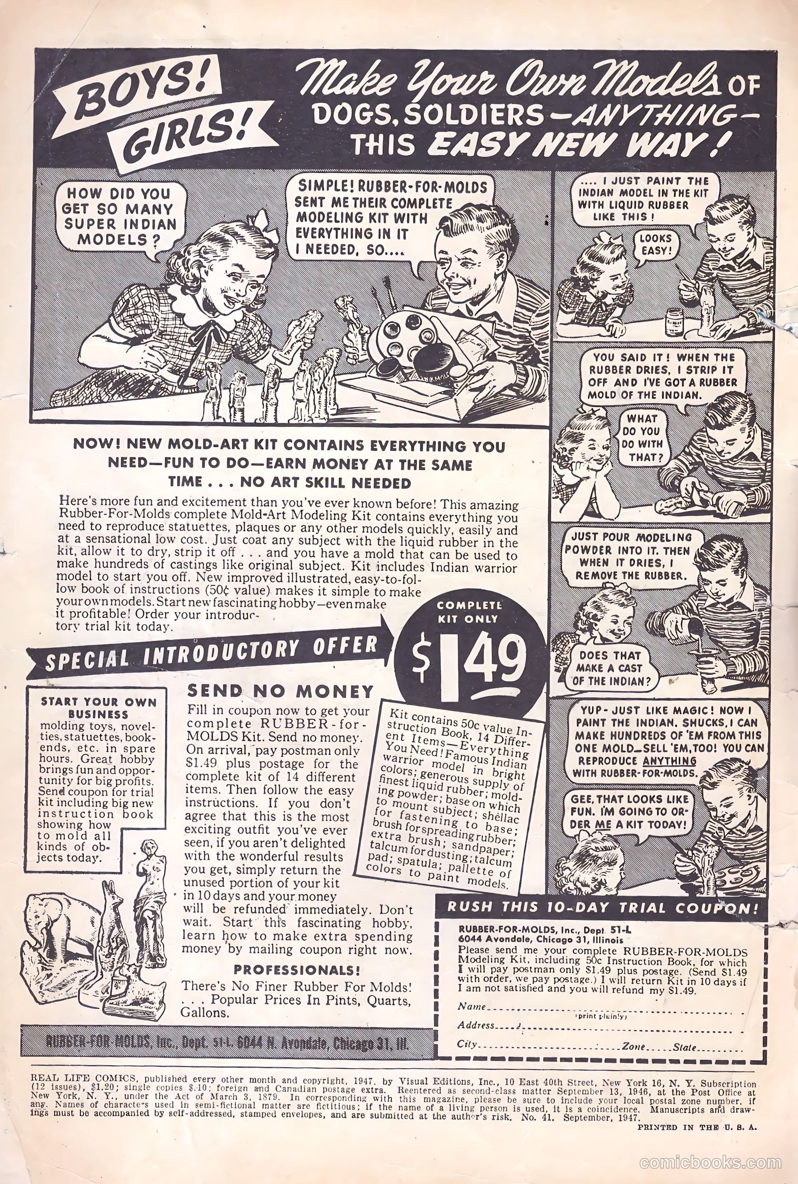 Real Life Comics #41 (1947) — page 2 of 52