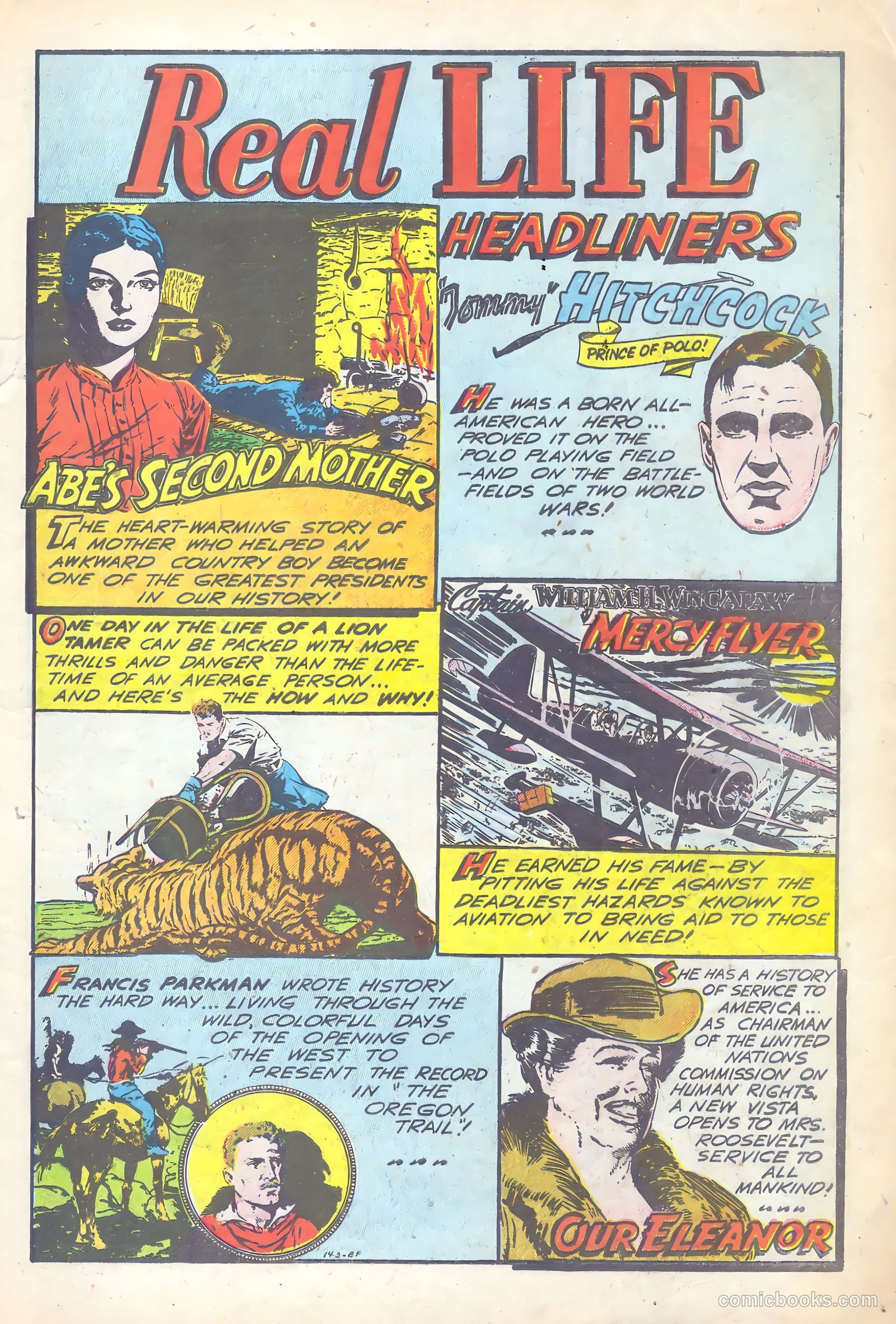 Real Life Comics #41 (1947) — page 3 of 52