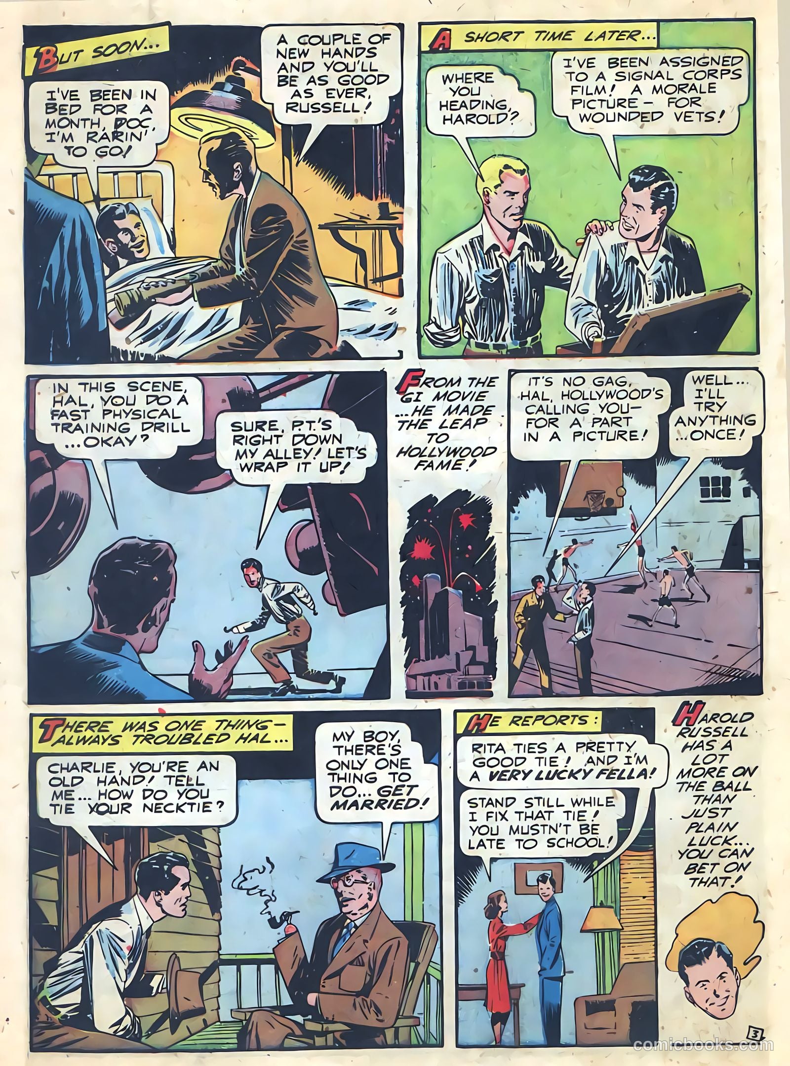Real Life Comics #44 (1948) — page 12 of 52