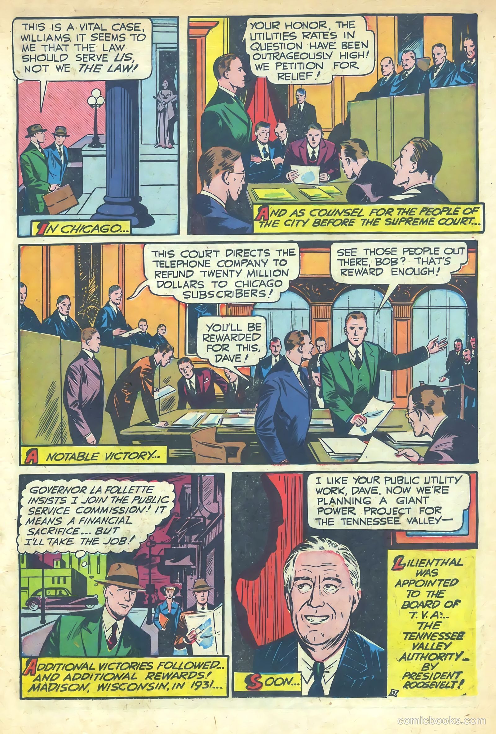 Real Life Comics #45 (1948) — page 19 of 52