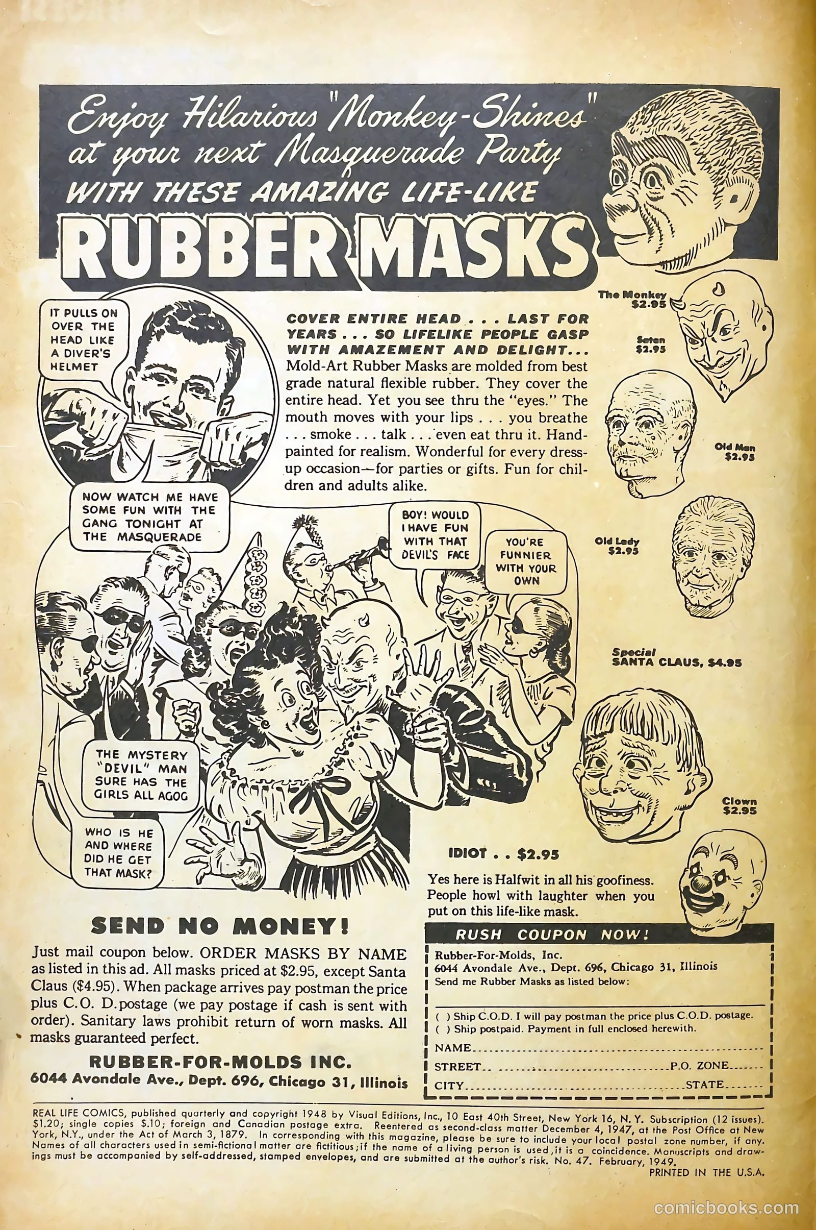 Real Life Comics #47 (1949) — page 2 of 52