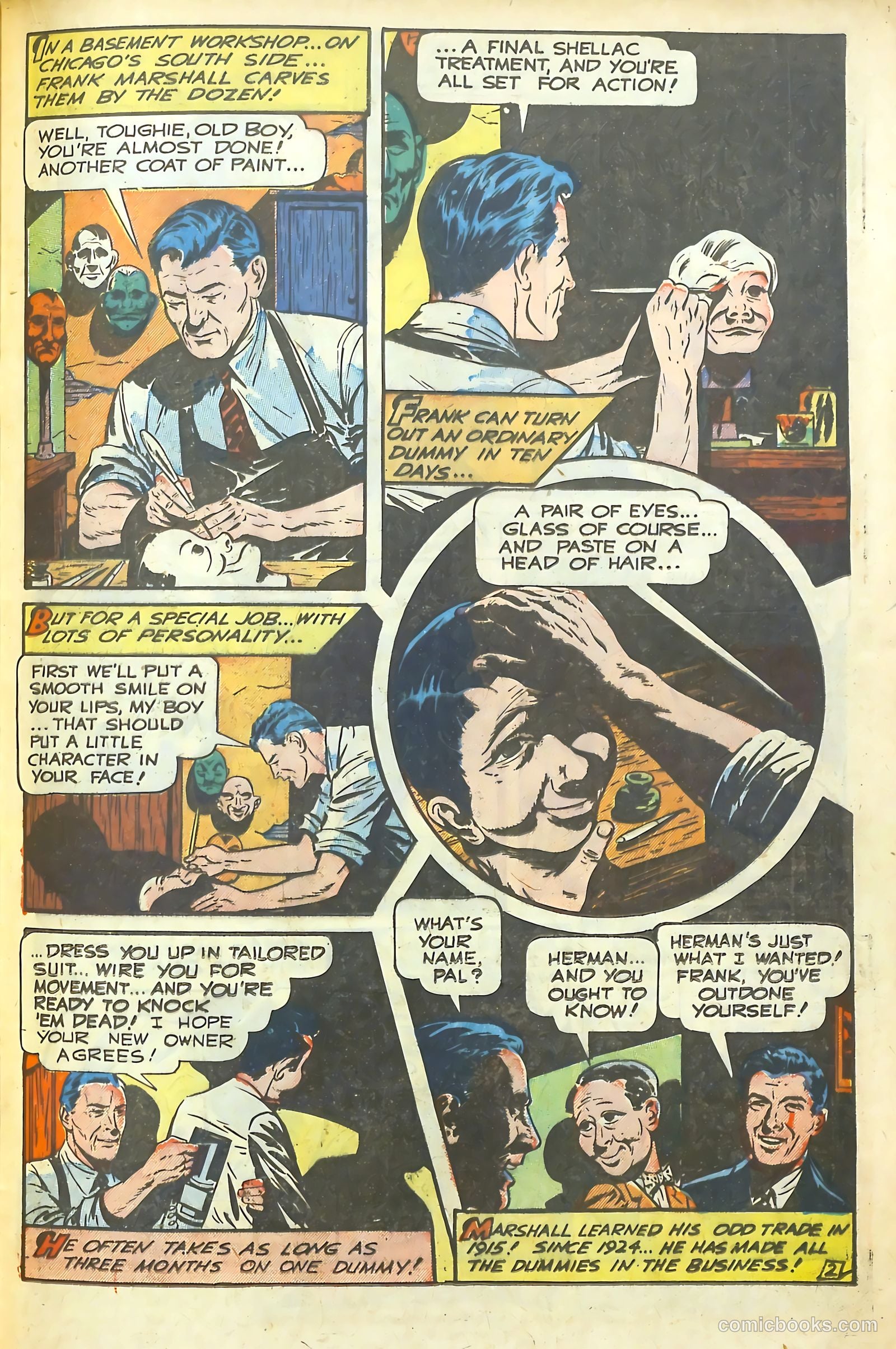 Real Life Comics #47 (1949) — page 35 of 52