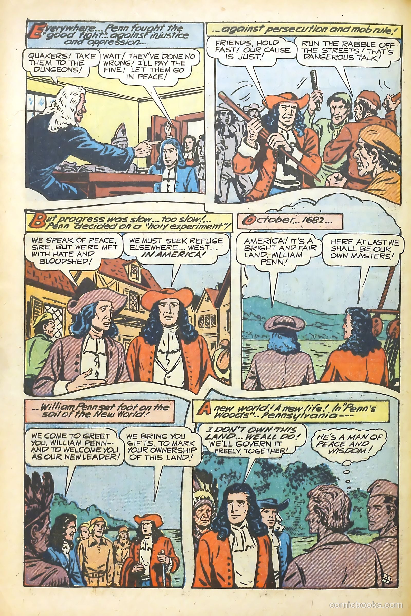 Real Life Comics #47 (1949) — page 40 of 52