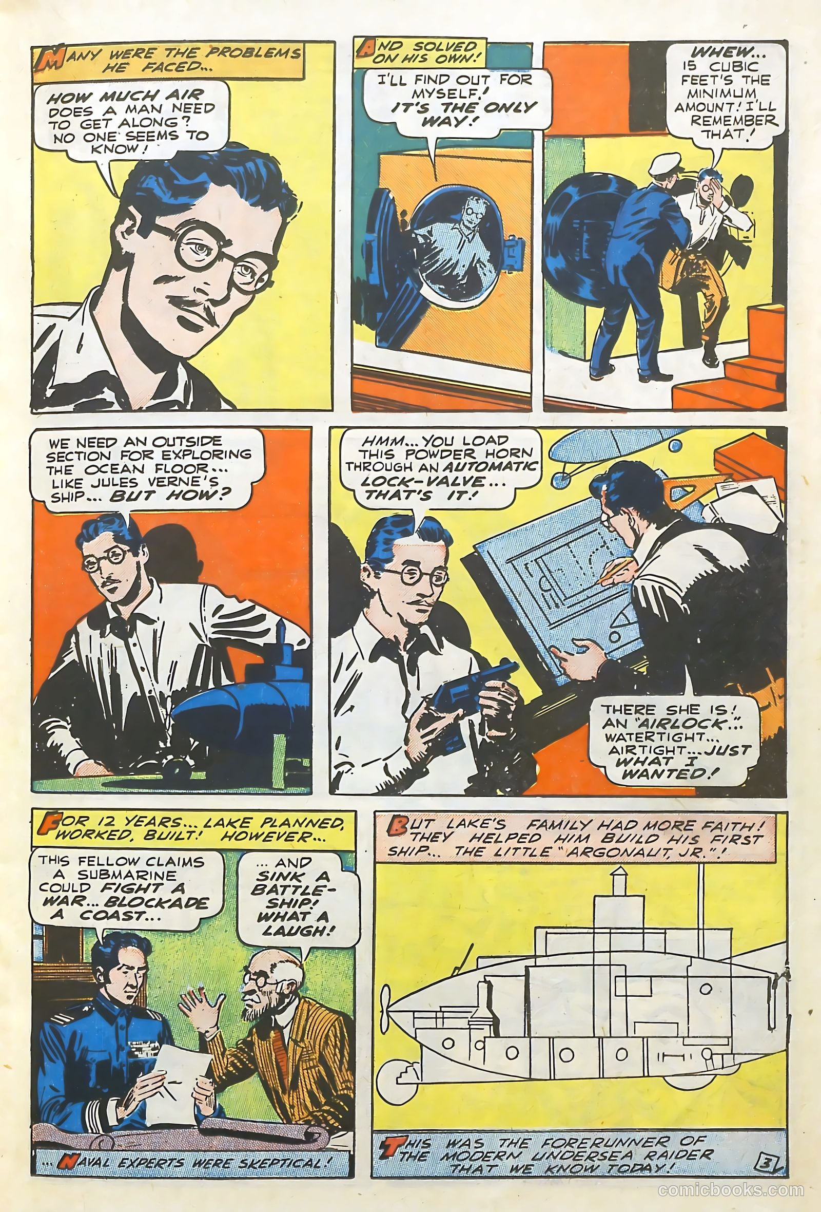 Real Life Comics #50 (1949) — page 17 of 38
